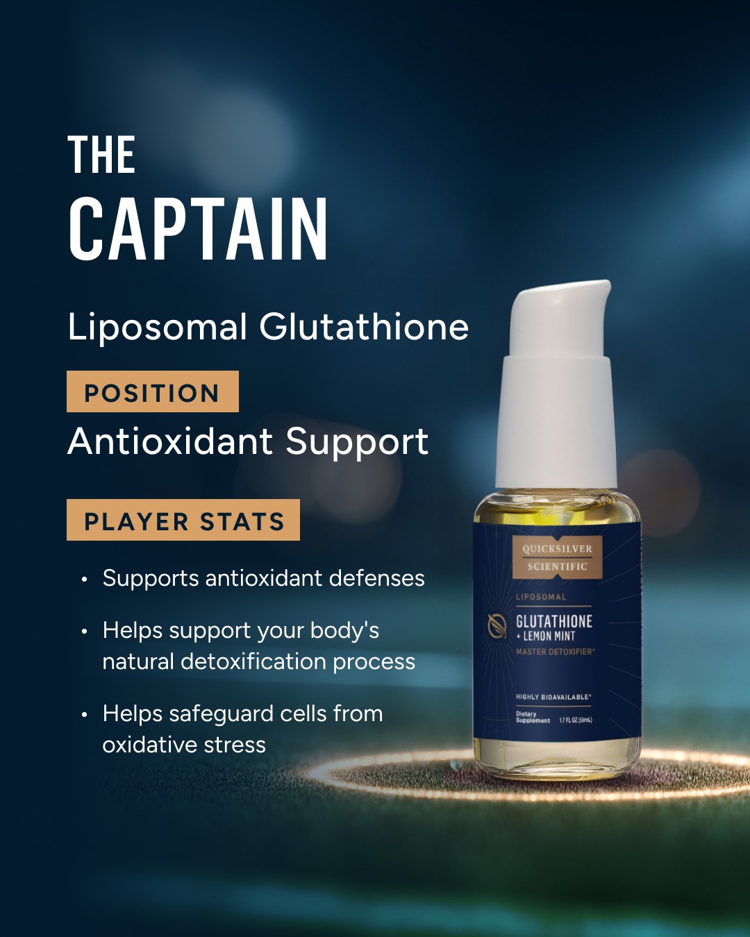 quicksilver scientific liposomal glutathione spray with Lemon Mint - 1.7 fl. oz (50 ml) - quicksilver scientific liposomal glutathione 1.7oz/50ml