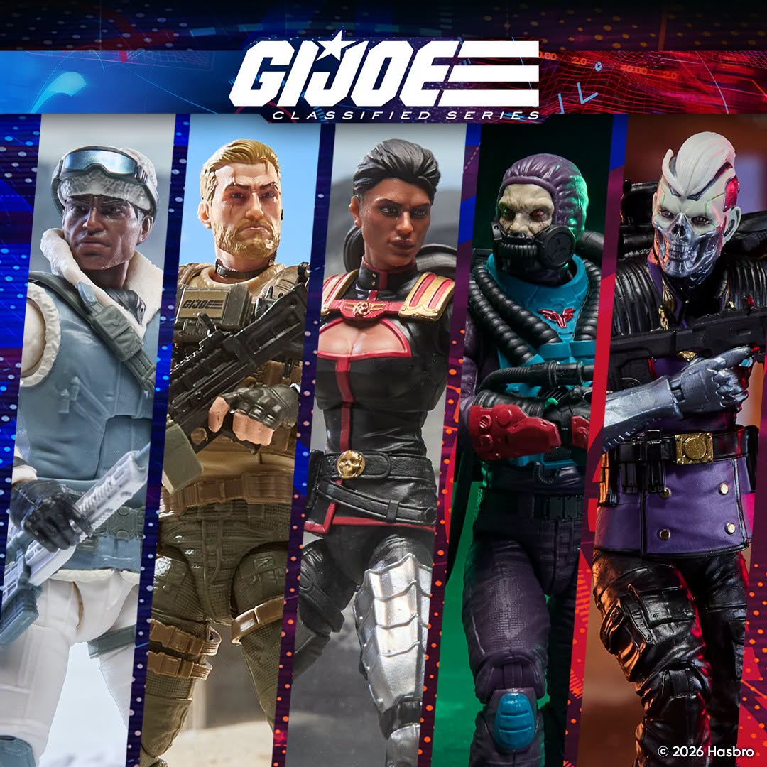 Hasbro G.I. Joe Classified early look at Axel 'Synapse' Soma