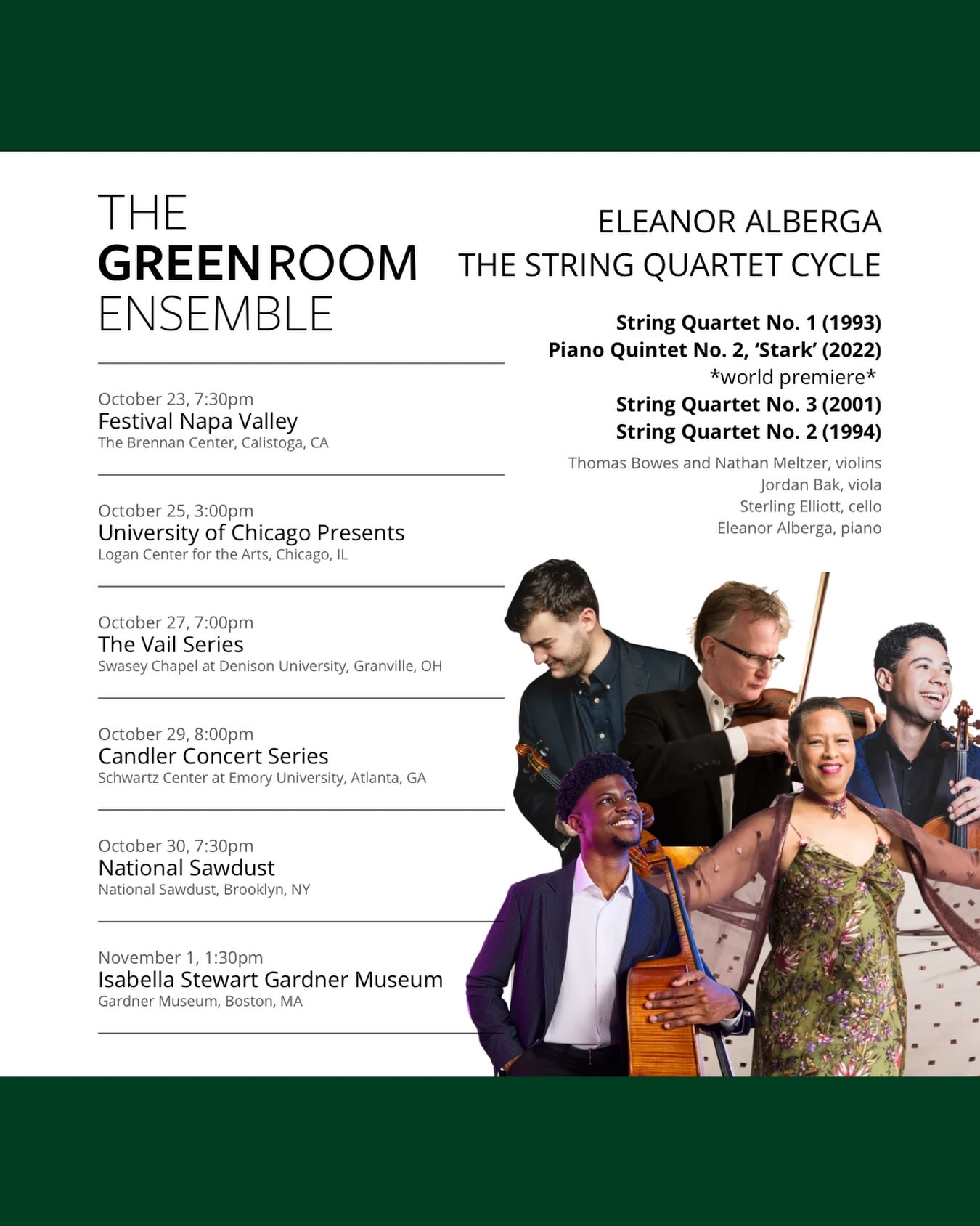 green room dress code The Ensemble OB 26/US 22