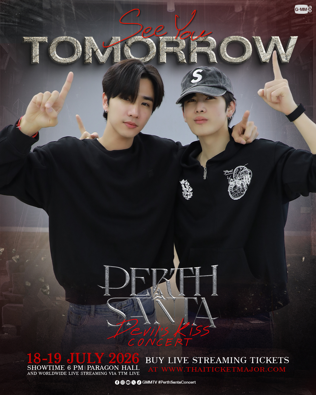 SEE YOU TOMORROW 'PERTH SANTA DEVIL'S KISS CONCERT