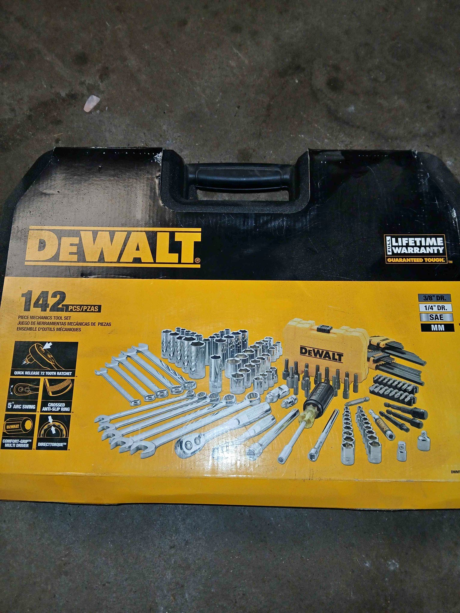 Dewalt 142 mechanics tool set - Mixed Hand Tool Sets - Hudson Falls ...