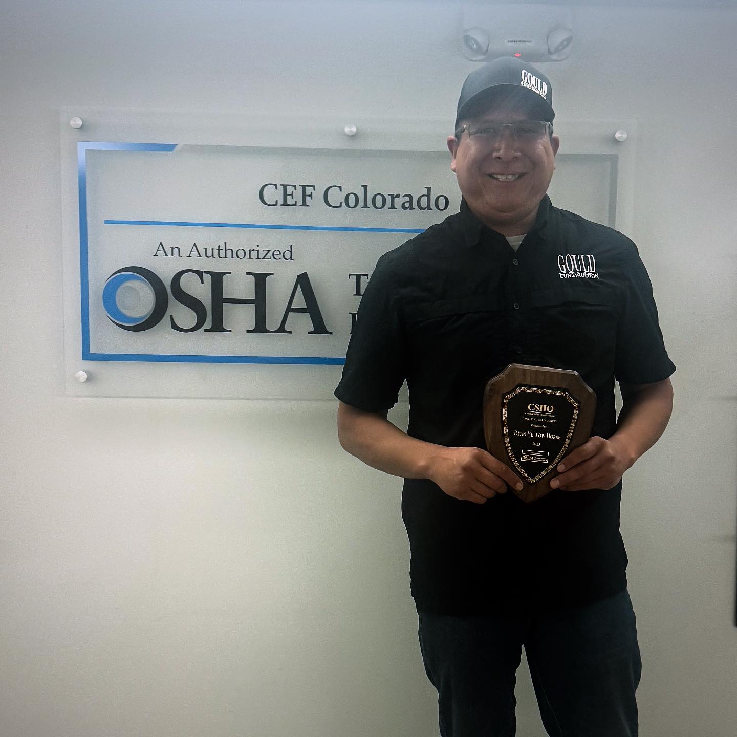 Gould - We are proud to recognize our Safety Manager, Ryan Yellow Horse ...