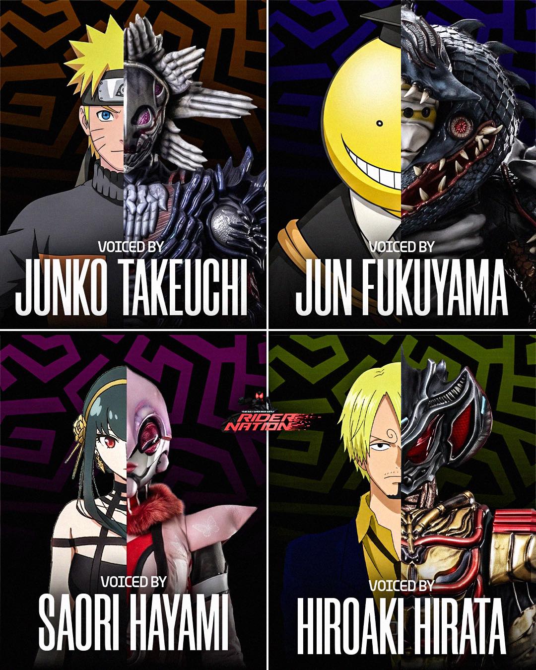 Got some great legends joining Kamen Rider ZEZTZ!!
