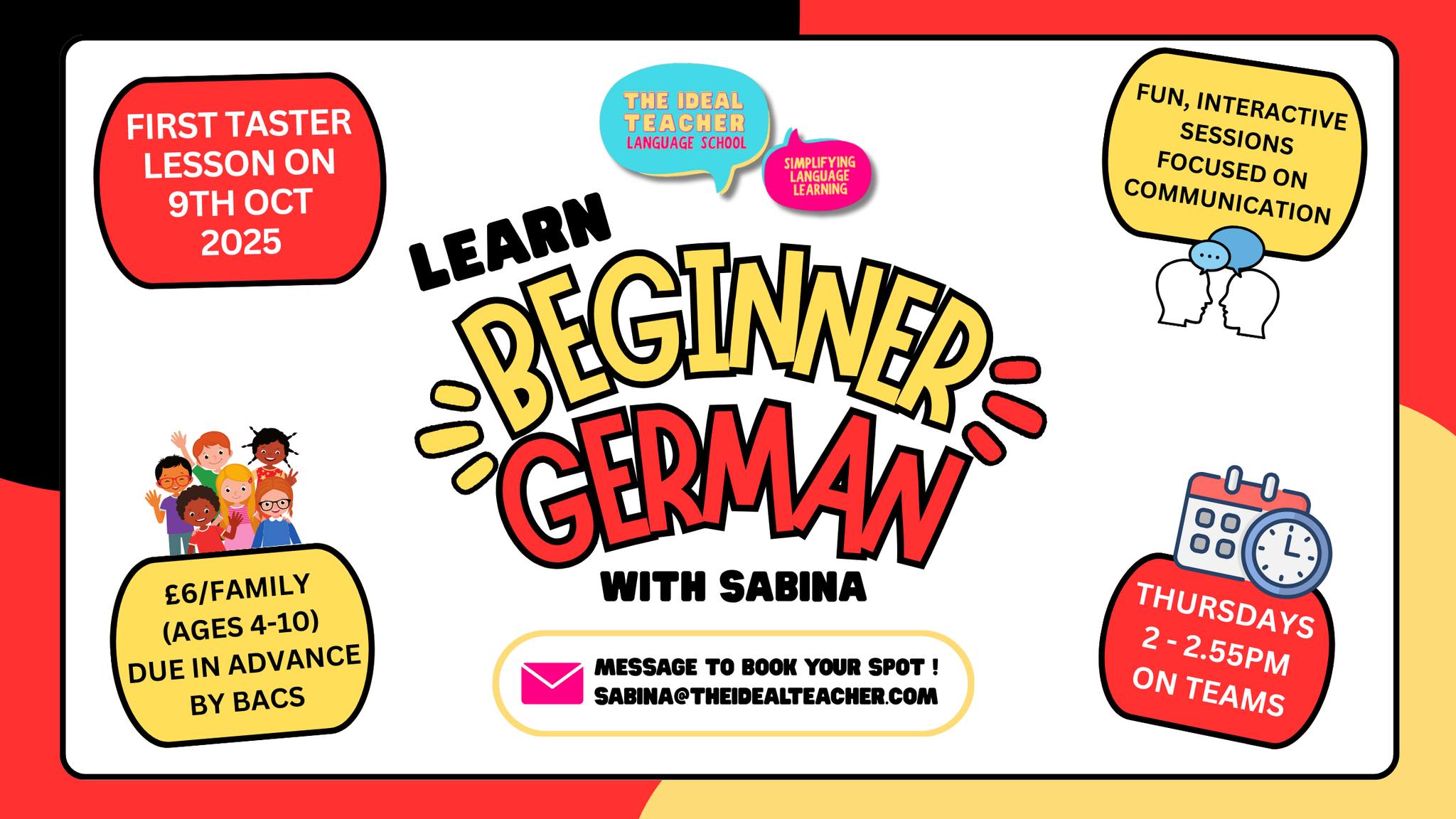 🇩🇪 German GCSE Level... - The Ideal Teacher Language School | Facebook