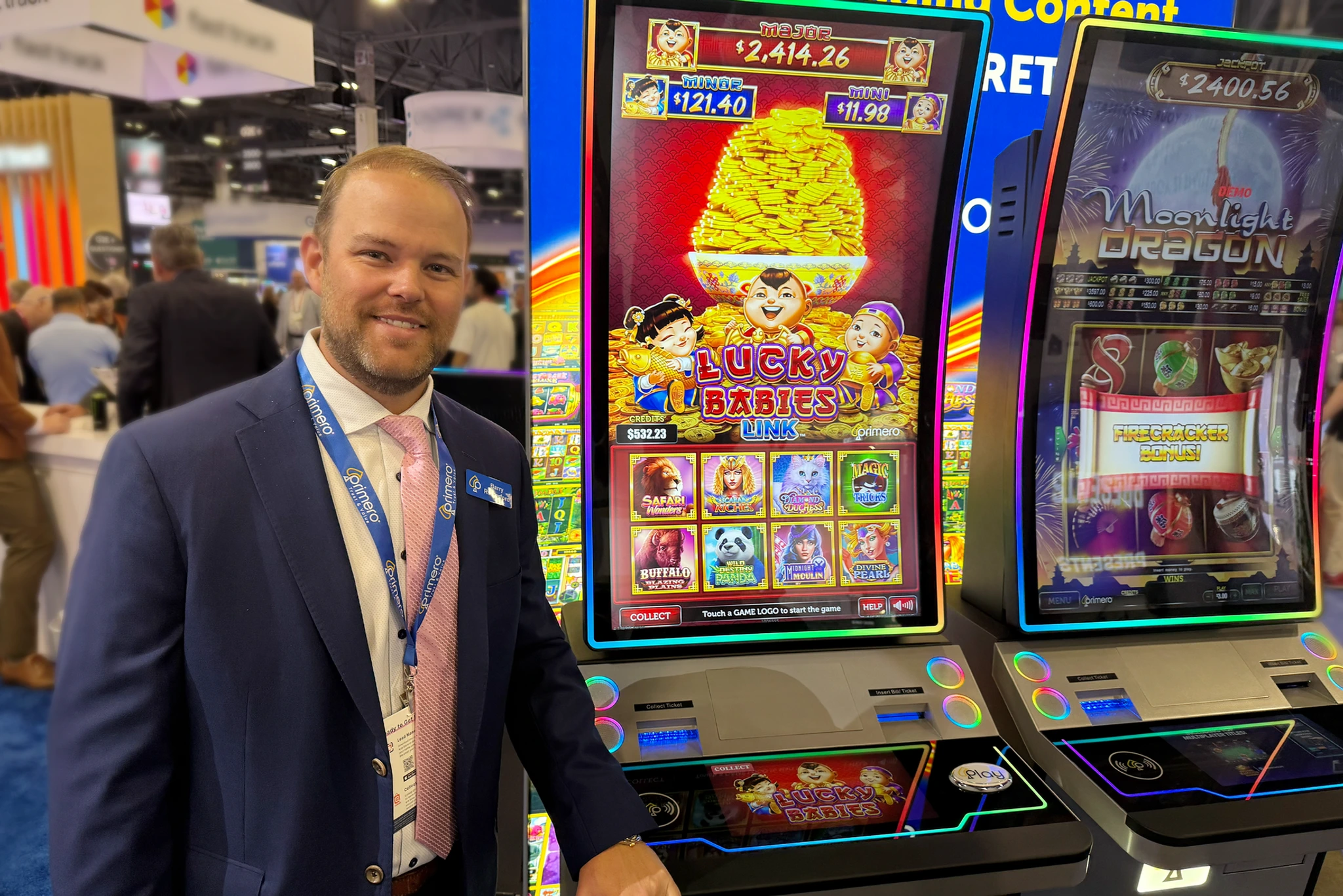 Primero - Big news from G2E 2025! 🎰 Paul Tash from Georgia Amusement ...
