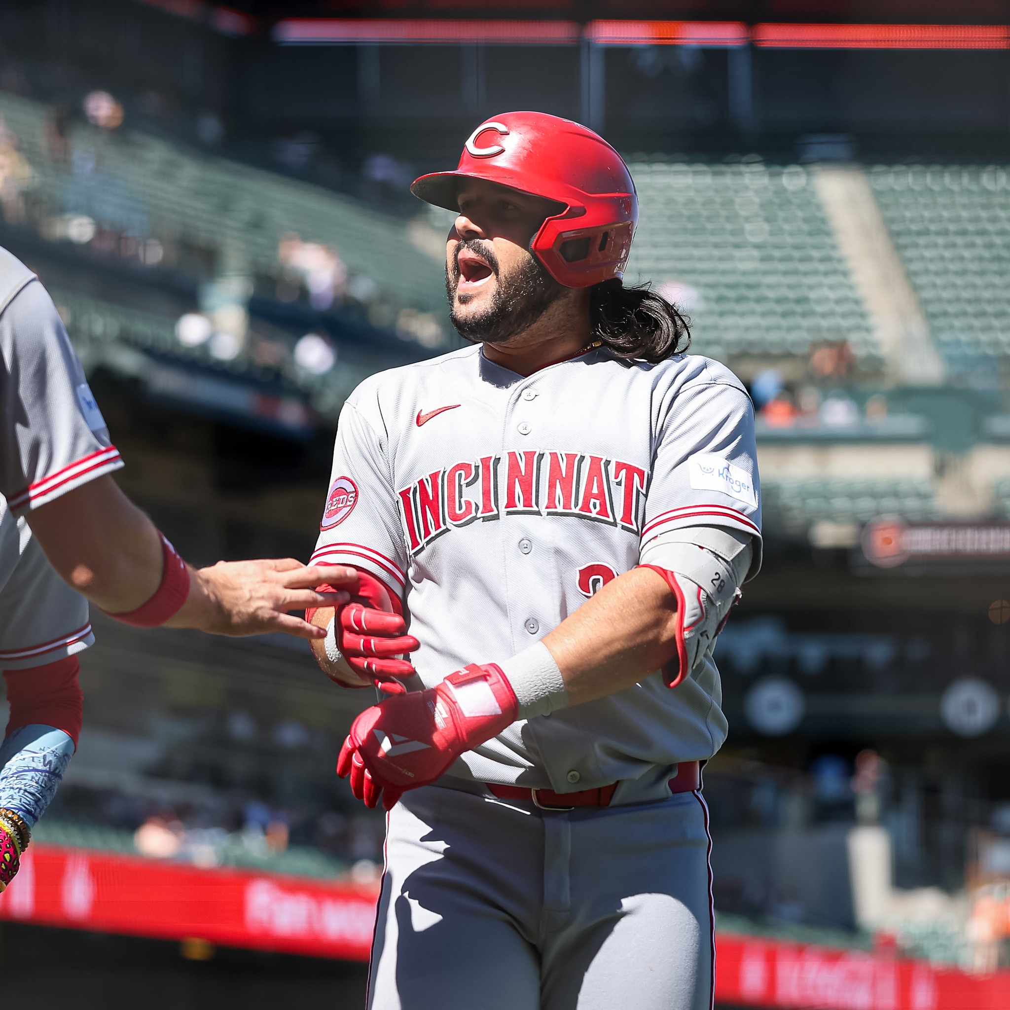 シンシナティ　レッズ 2013開幕戦メンバーCincinnati Reds風景 シンシナティ レッズ 2013開幕戦メンバーCincinnati Reds風景