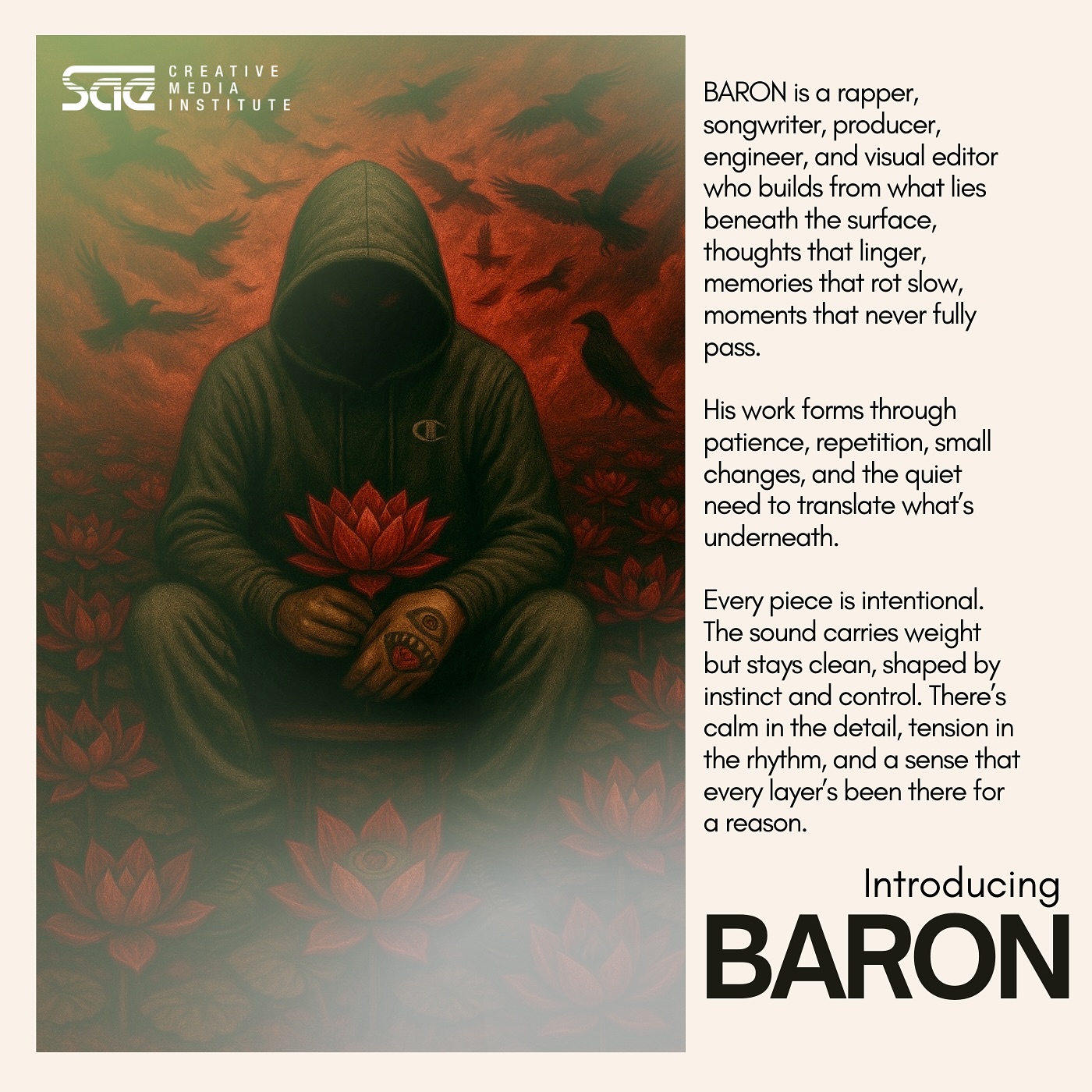 SAE Auckland - Introducing BARON! Rapper, producer, and... | Facebook