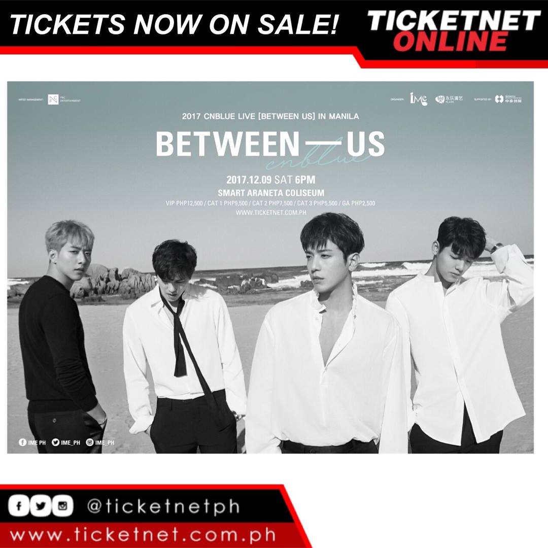 2017 CNBLUE LIVE [BETWEEN US] IN SINGAPORE] BOICES in Singapore