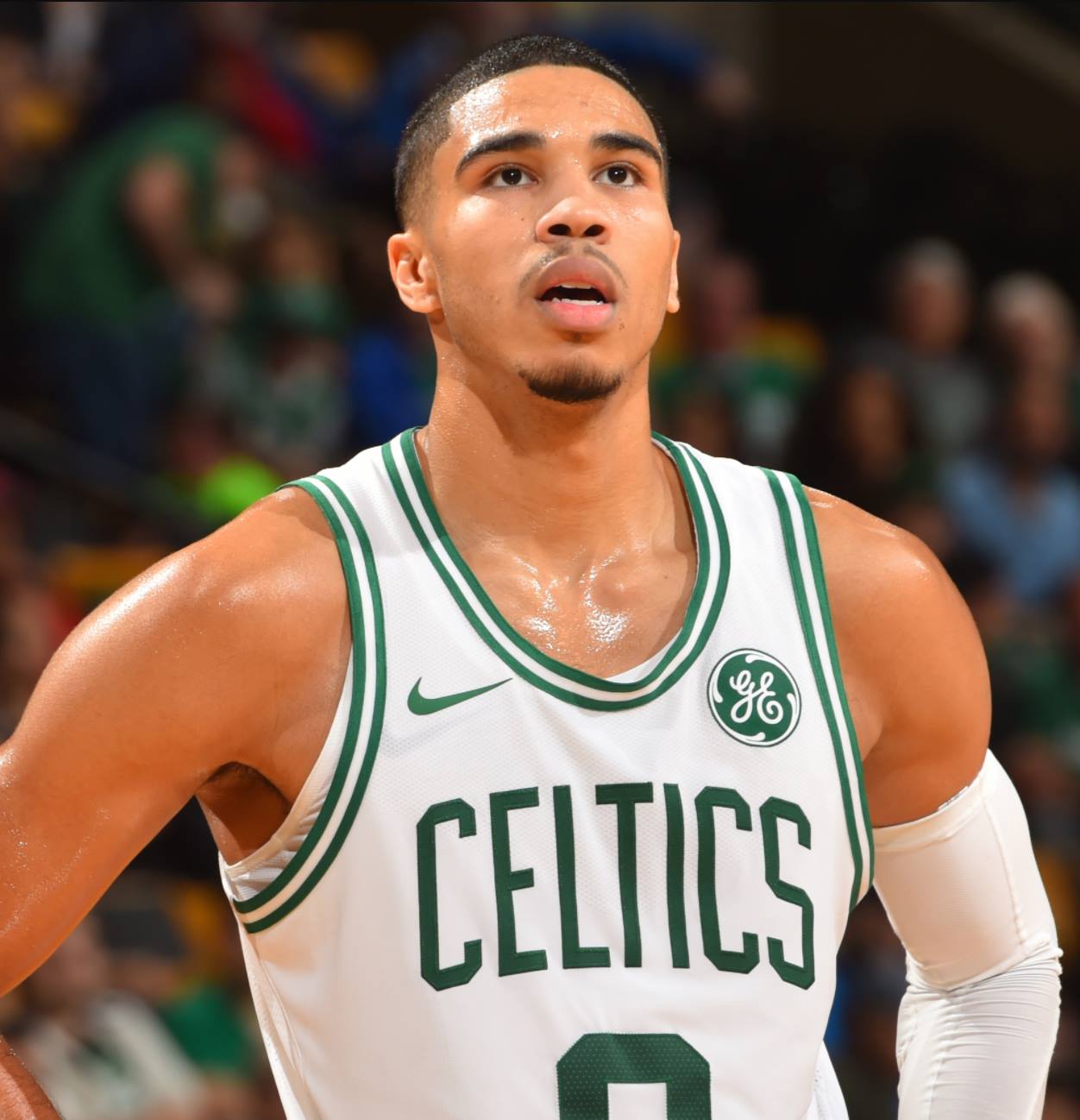 Jayson Tatum leads the NBA in fourth quarter shooting at 65.5% and 