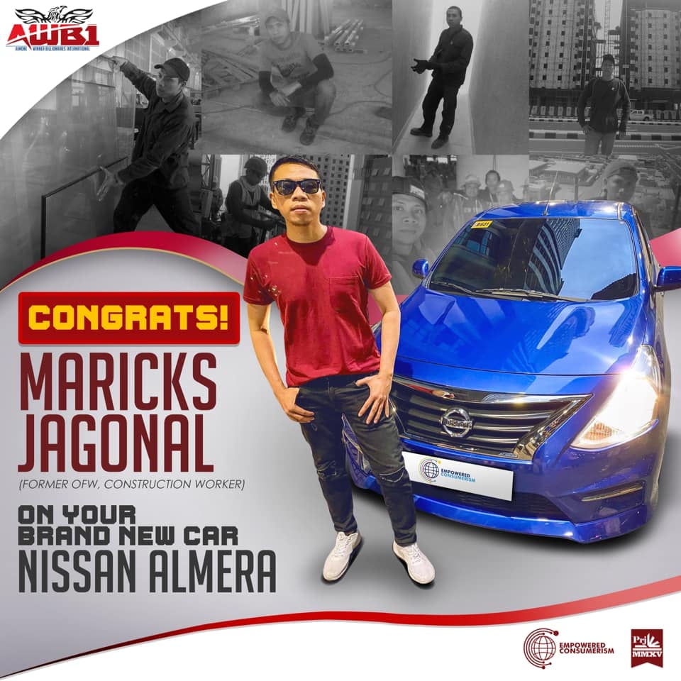 Congratulations to our new car achiever... - Khaye Pangilinan | Facebook