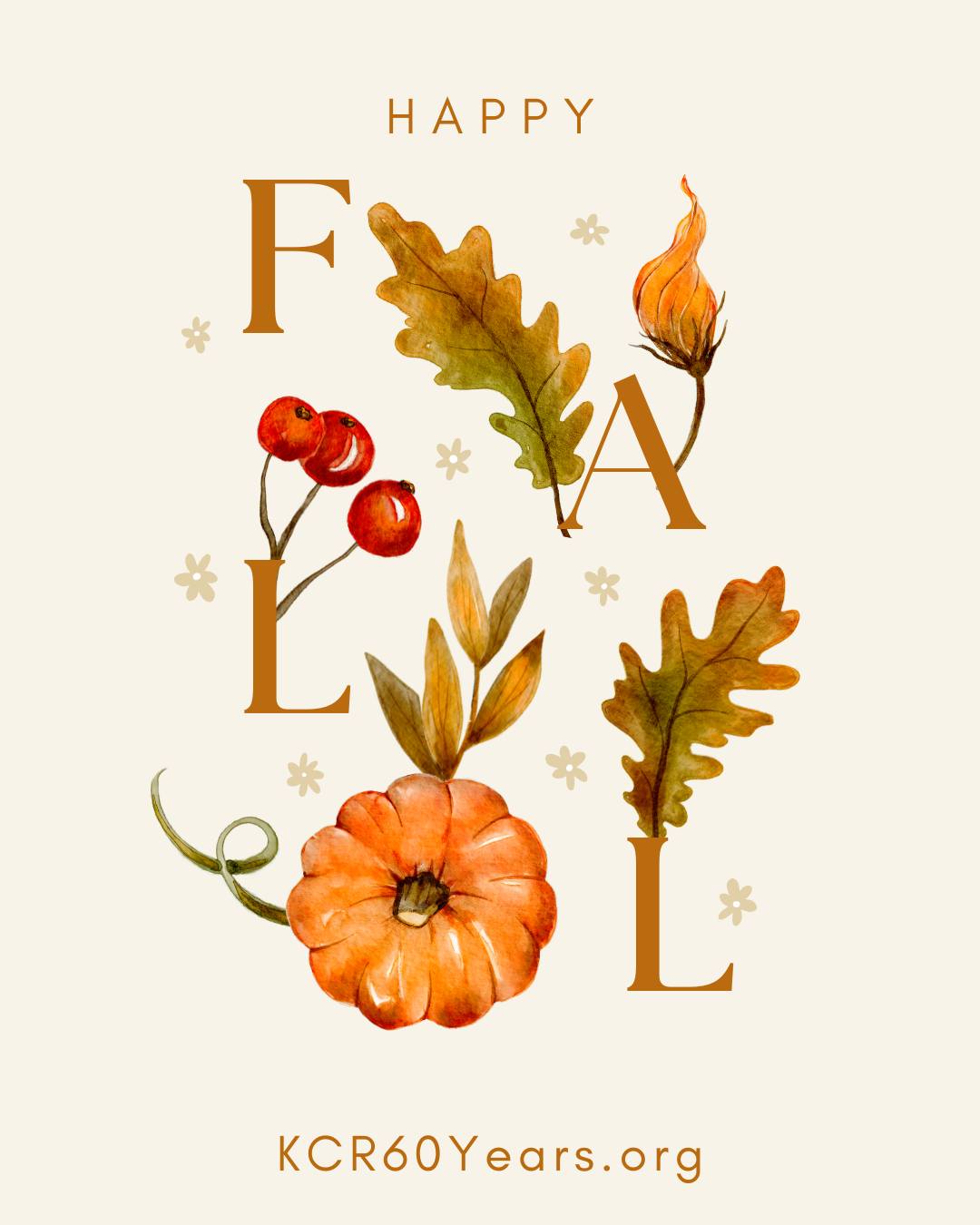 KCR - 🍂📚 Happy Fall from KCR Early Learning! 📚🍂 As we celebrate 60 ...