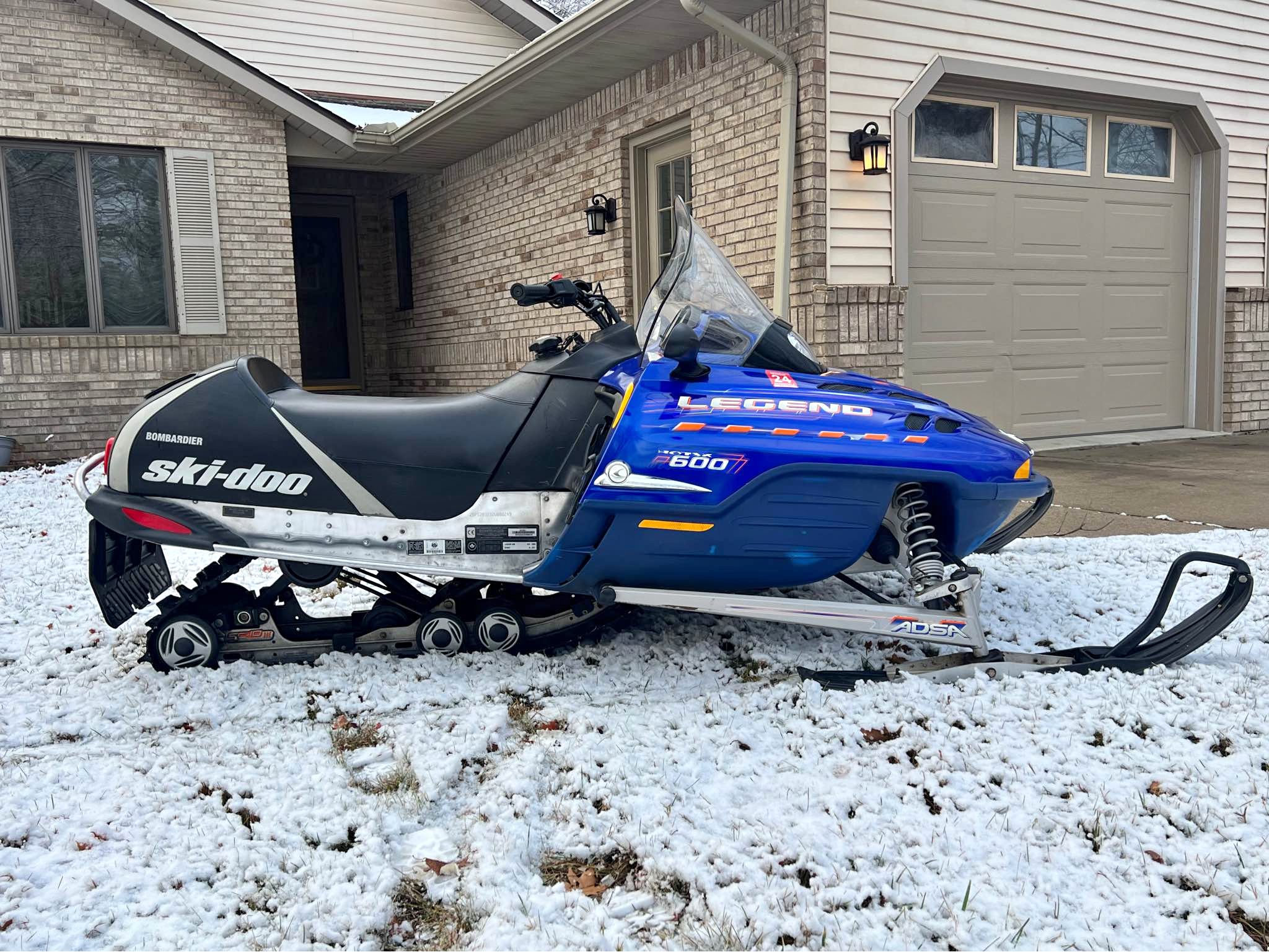 2002 skidoo 600 Lengend - Powersport Vehicles - Lexington, Michigan ...