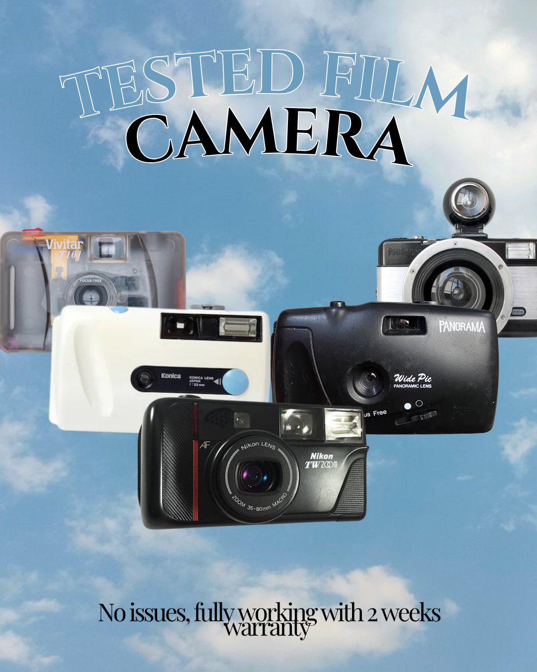 Your next favorite film camera is here! ? Fully working and 
