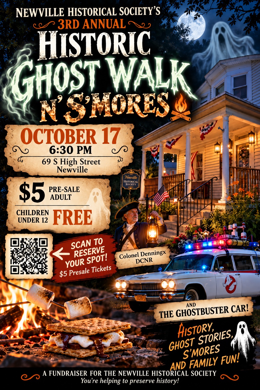 Ghost Walk & S’mores
