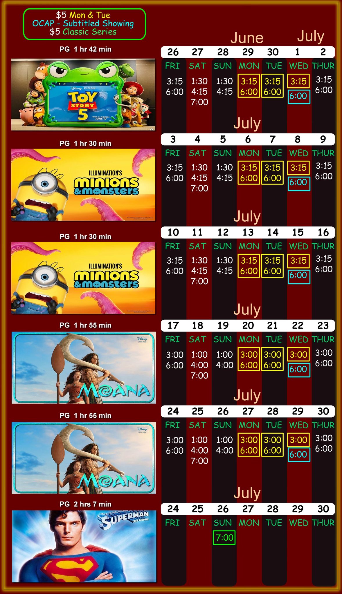 Mt Lassen Community Church to screen Toy Story 5 for free