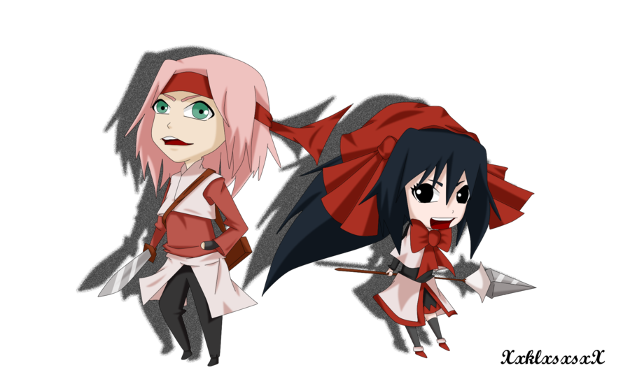 Akemi and Raiga Uchiha