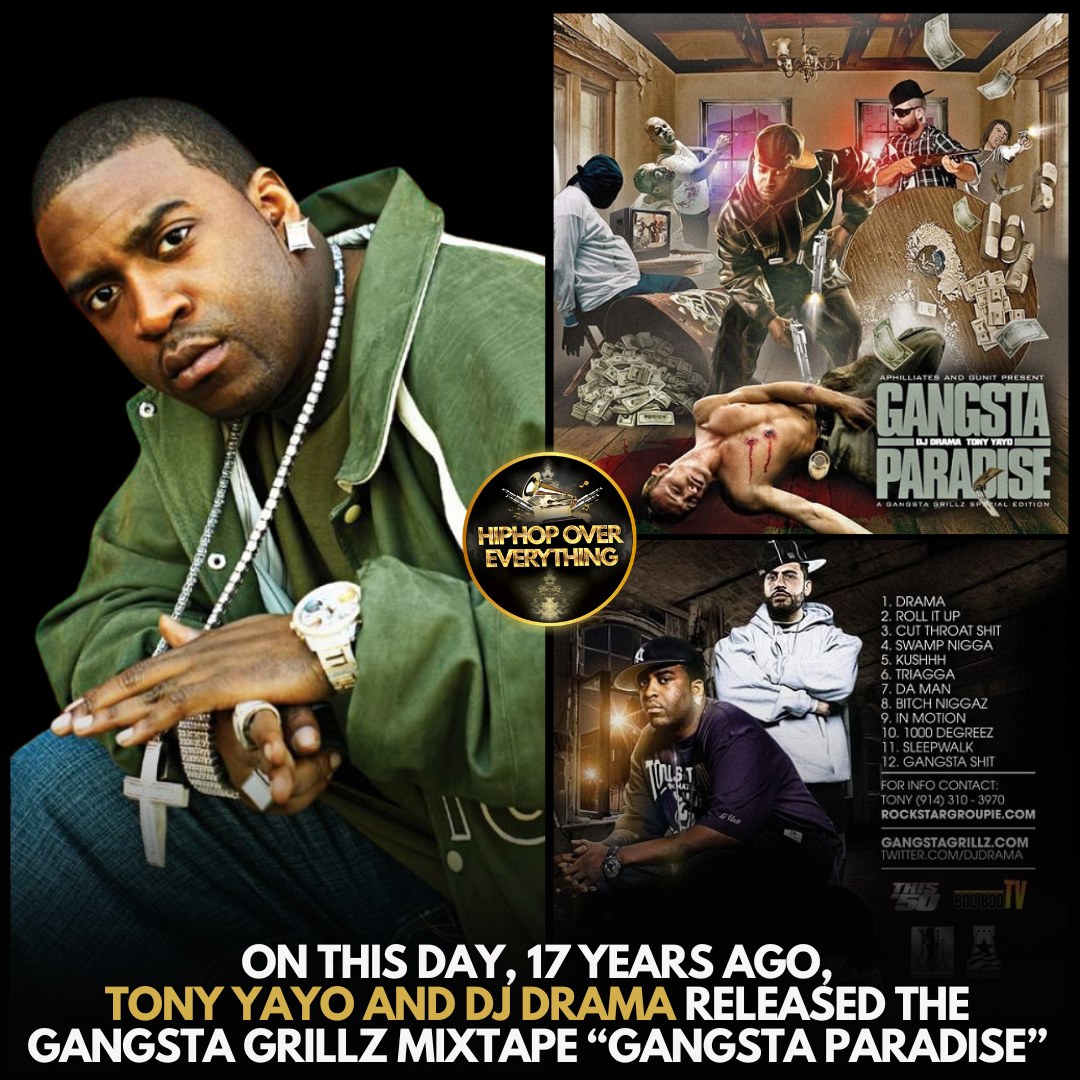 📲 On this day, 17 years ago, #TonyYayo and #DJDrama released the