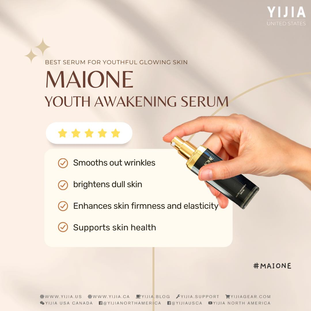 YiJia - MAIONE Youth Awakening Serum 🌿The serum helps to regulate