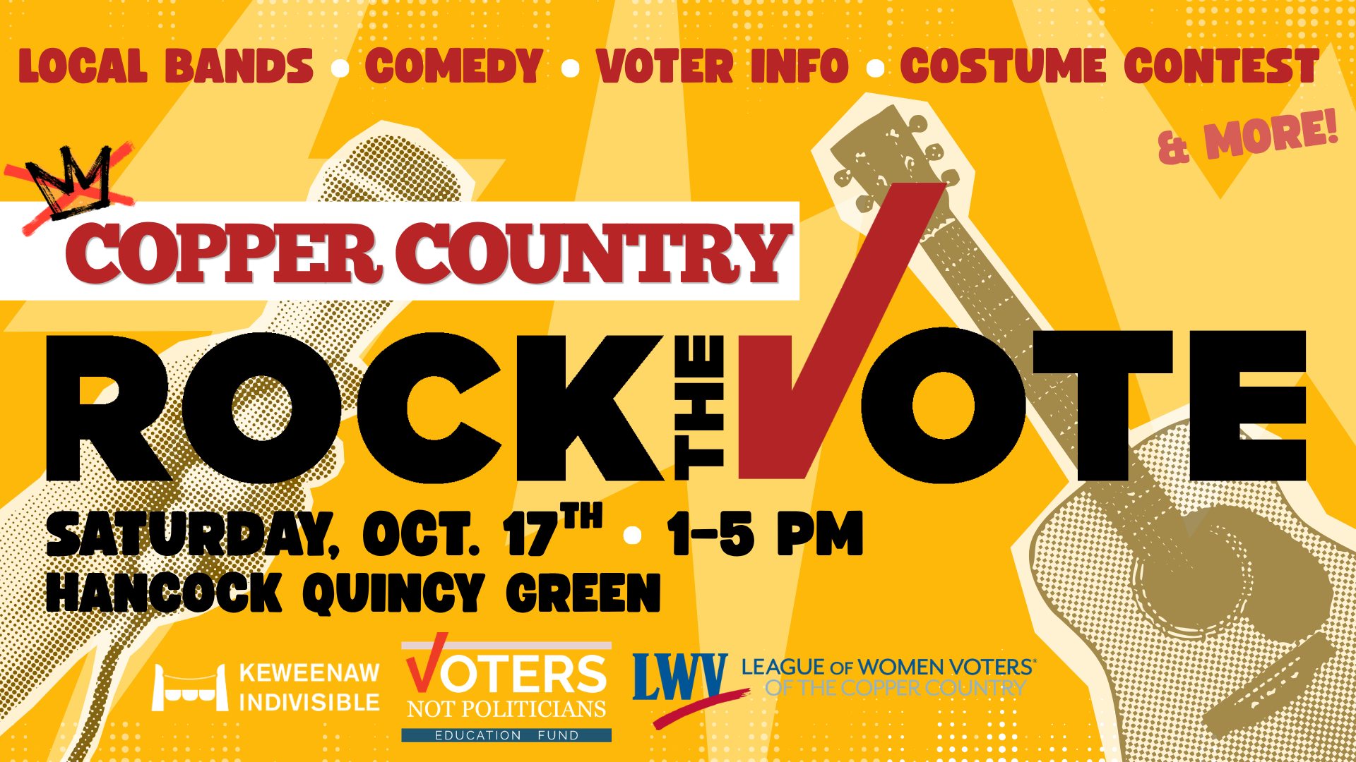 Copper Country Rock the Vote!