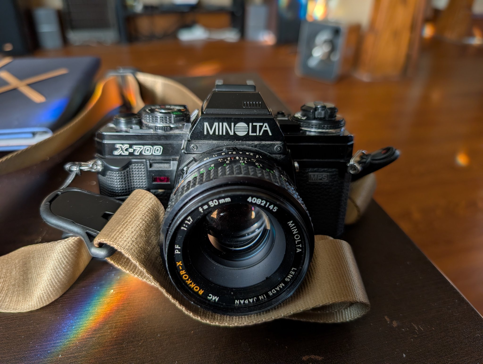 Minolta MD 35-70 f3.5 lens and X-700 camera found in perfect condition