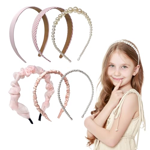 Breloques Creation Bijoux Kit Fabrication Bandeaux Fille 5-12 Ans - 8 Pièces DIY Accessoires Cheveux Créatifs Et Amusants