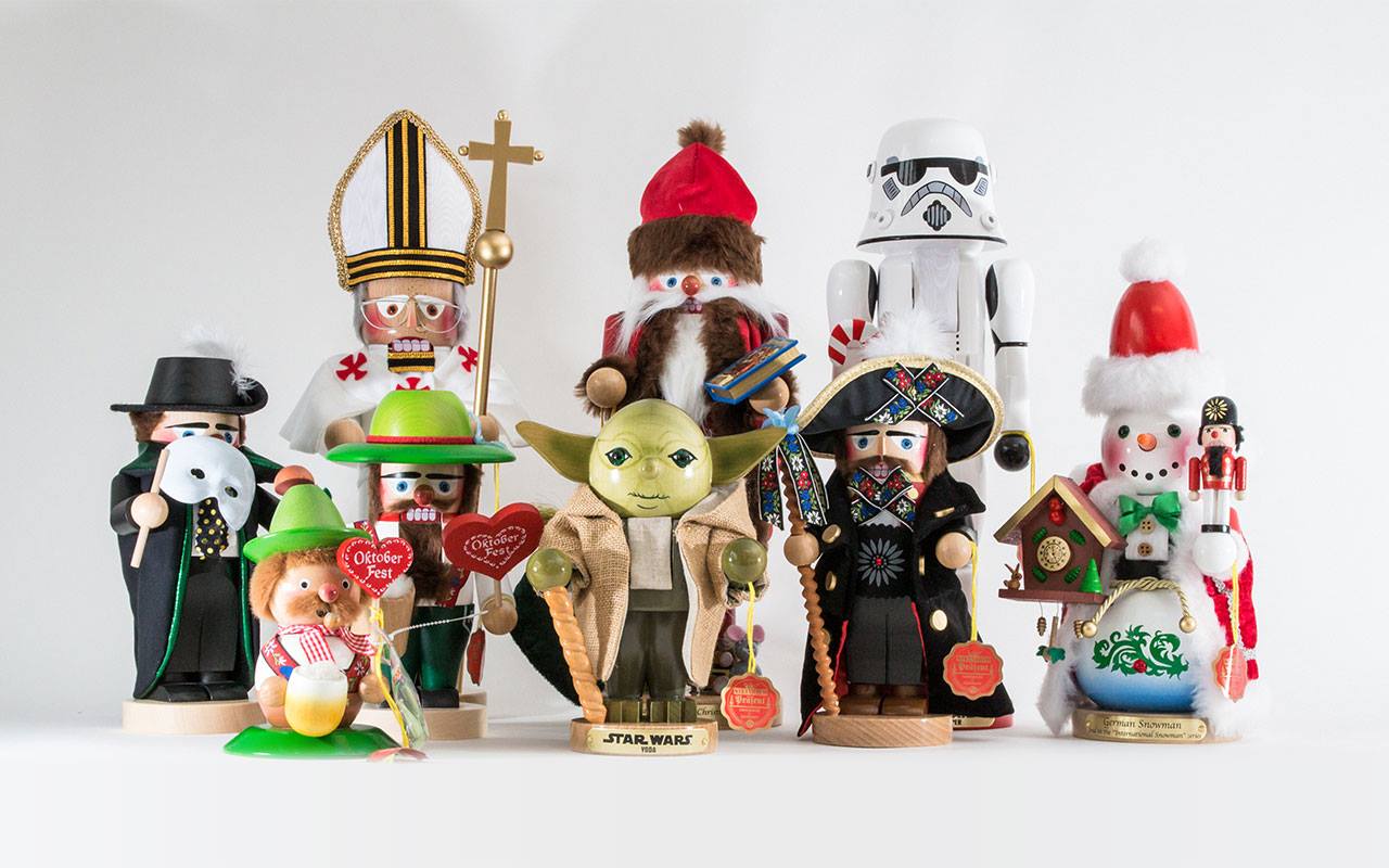 Magnet-Figuren Nussknacker Königsköpfe, 7,5 Cm Produktbild-Vorschau 2