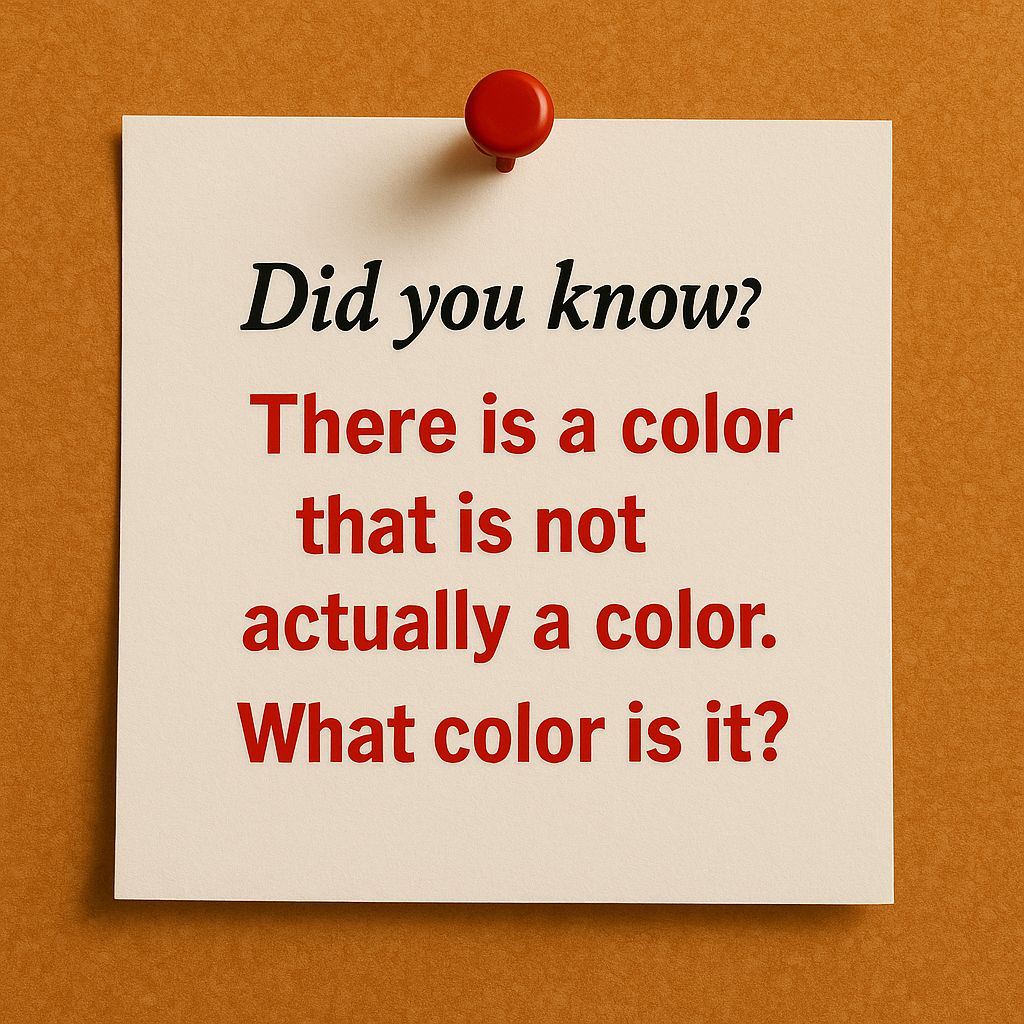 Vipul - What color is it? #riddles #riddlechallenge #brainteaser #color ...