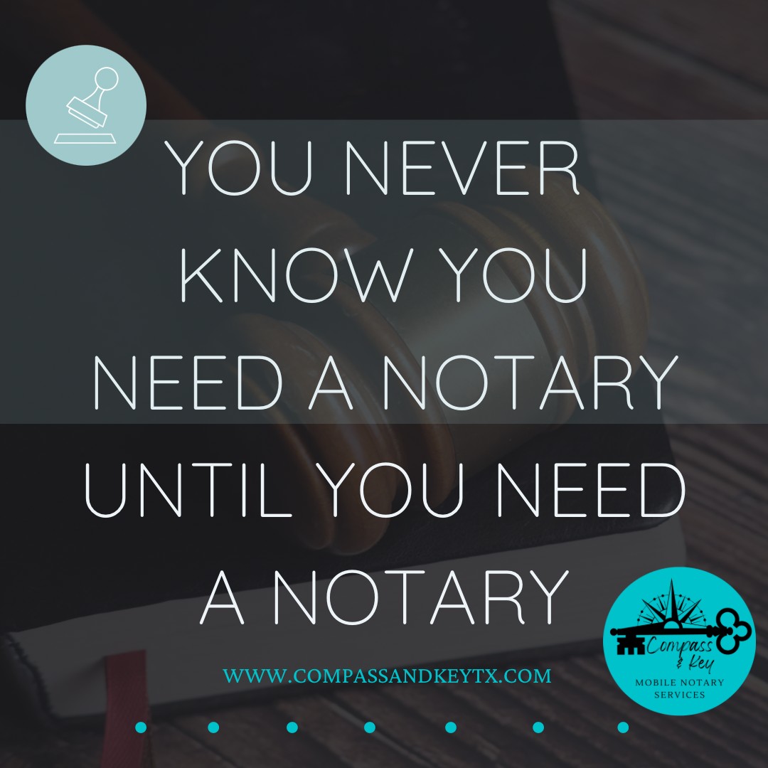Compass & Key Mobile Notary | Richmond TX