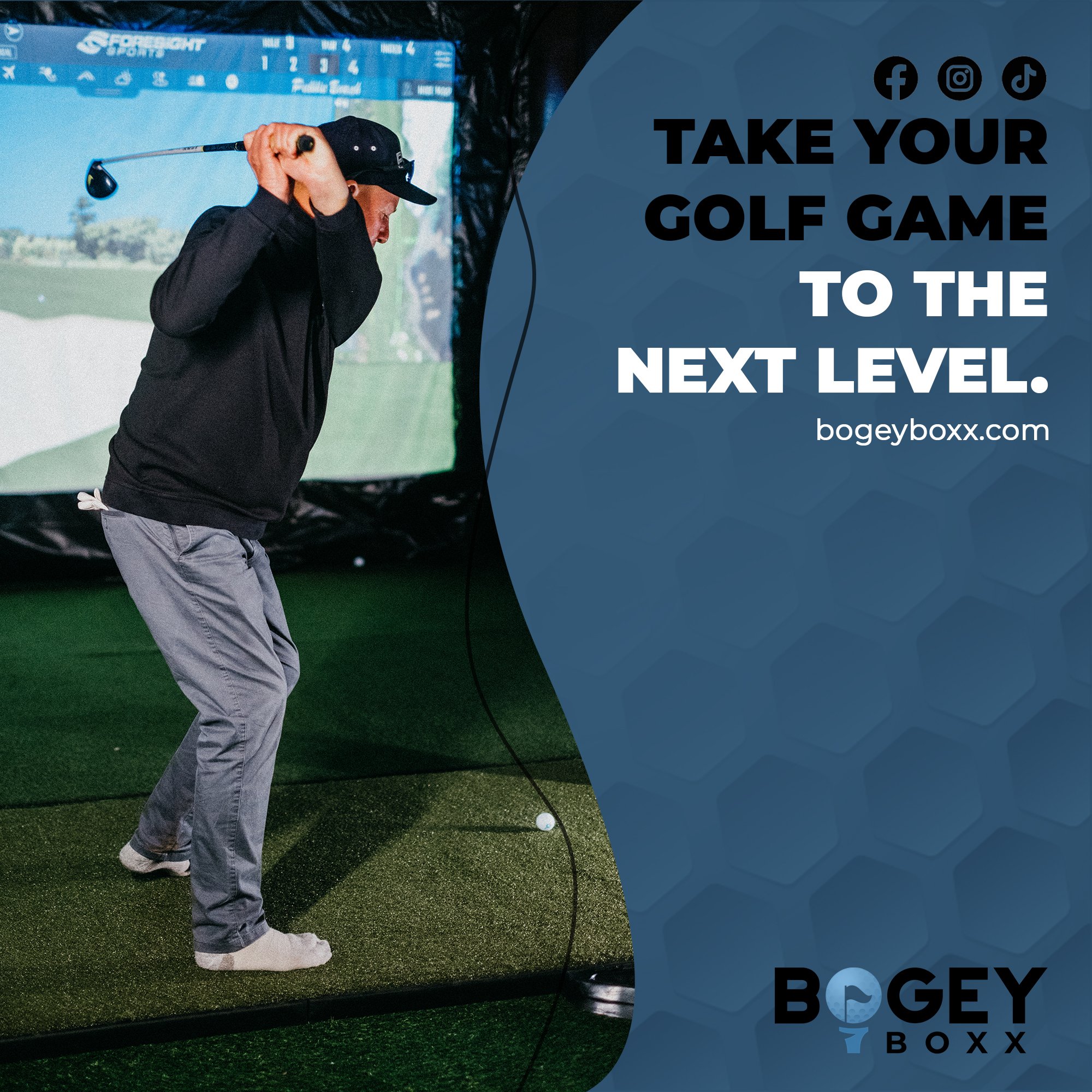 Bogey Boxx - ⛳ Golf simulators are a simple and... | Facebook