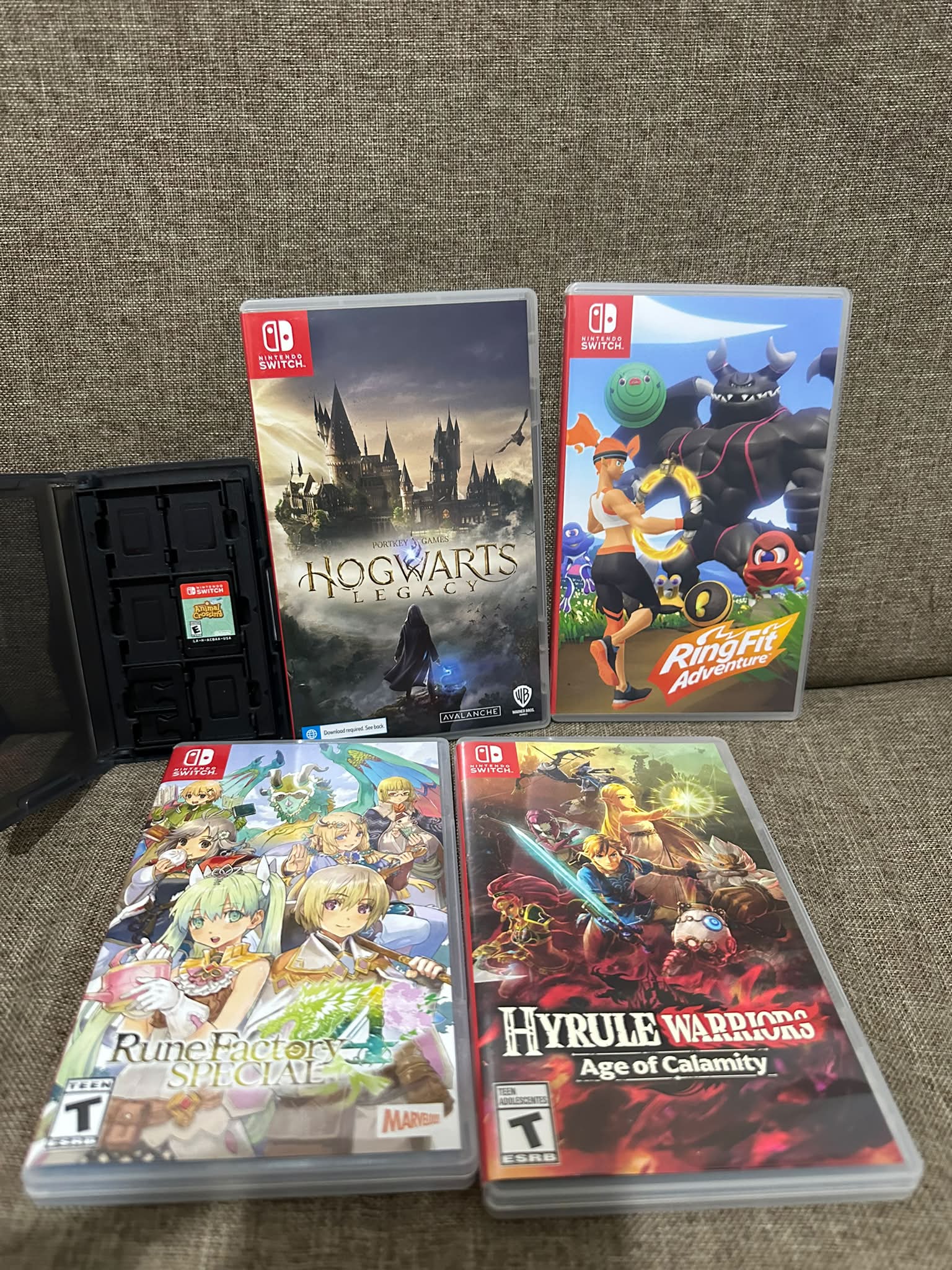 For sale Ringfit adventure with leg strap and ring - 1,700 Hyrule