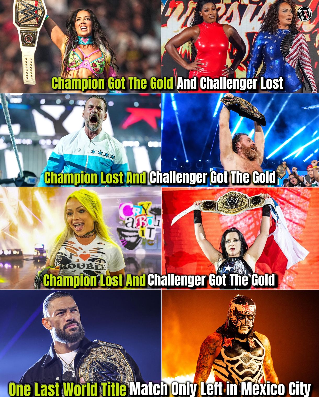 Challengers 2-1 Champions, ONE LAST World Title Match Remains