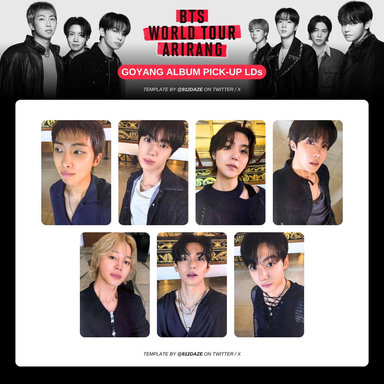 ☆ - #BTS Goyang concert photocards