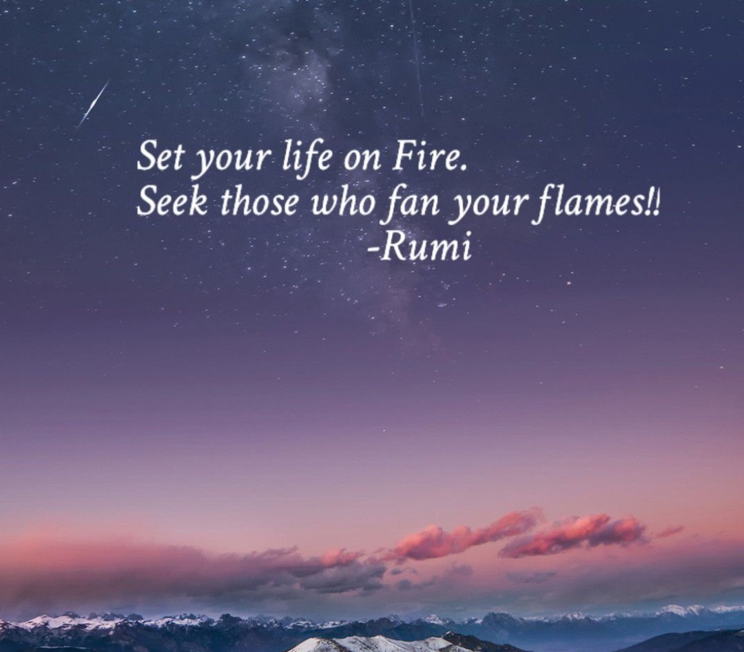 Withered soul - Rumi 🔥 . . . #words #poetry #rumi #love... | Facebook