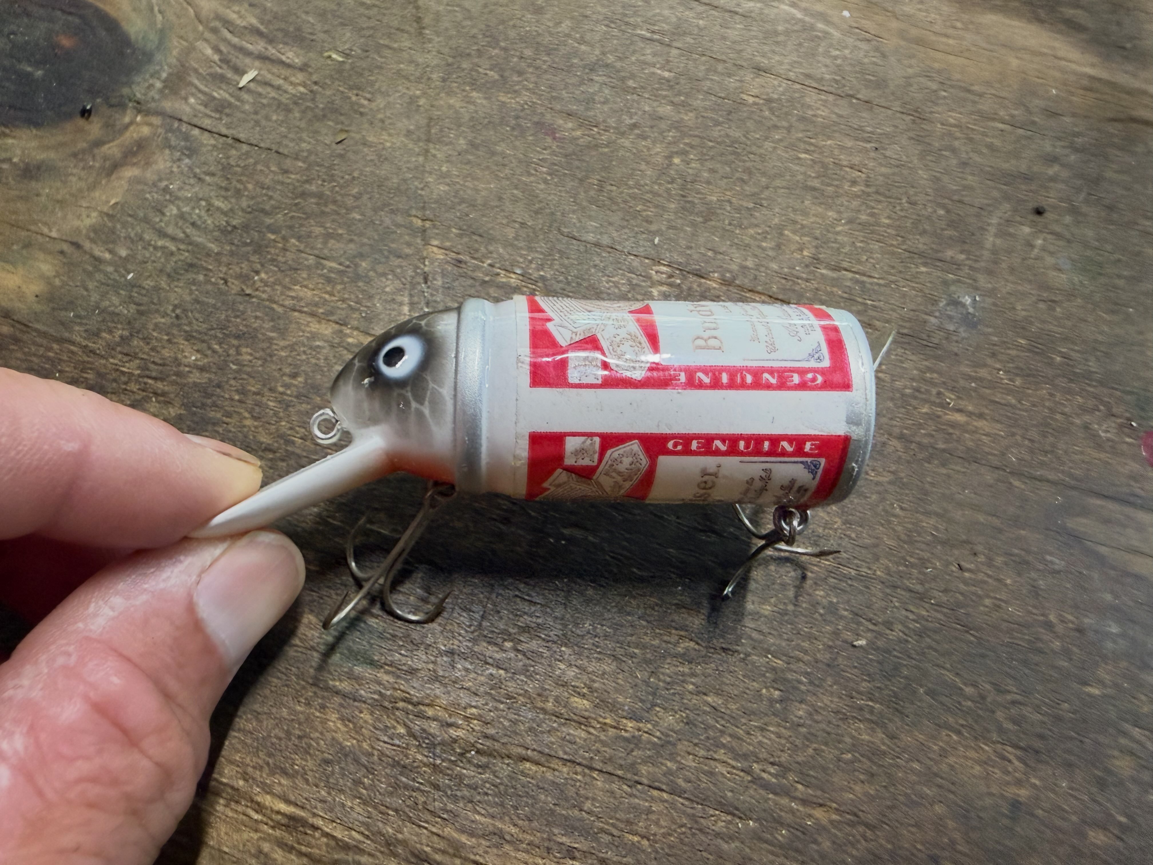 Big Bud lure works as a wake bait