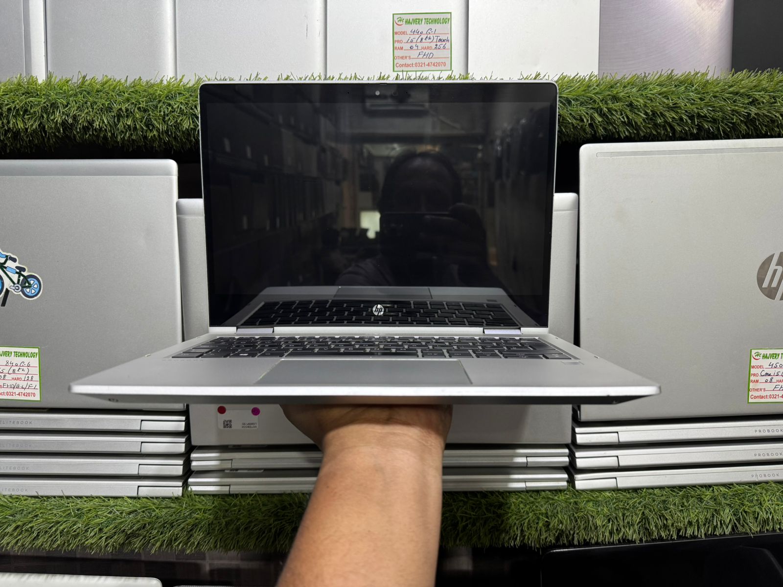 Sold Out HP ProBook x360 435 G7 , AMD Ryzen-5 4500U Radeon 2.4GHz