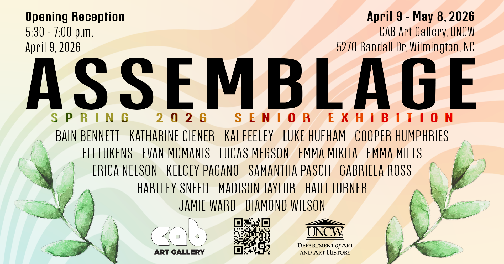 CAB Art Gallery at UNCW added a... - CAB Art Gallery at UNCW