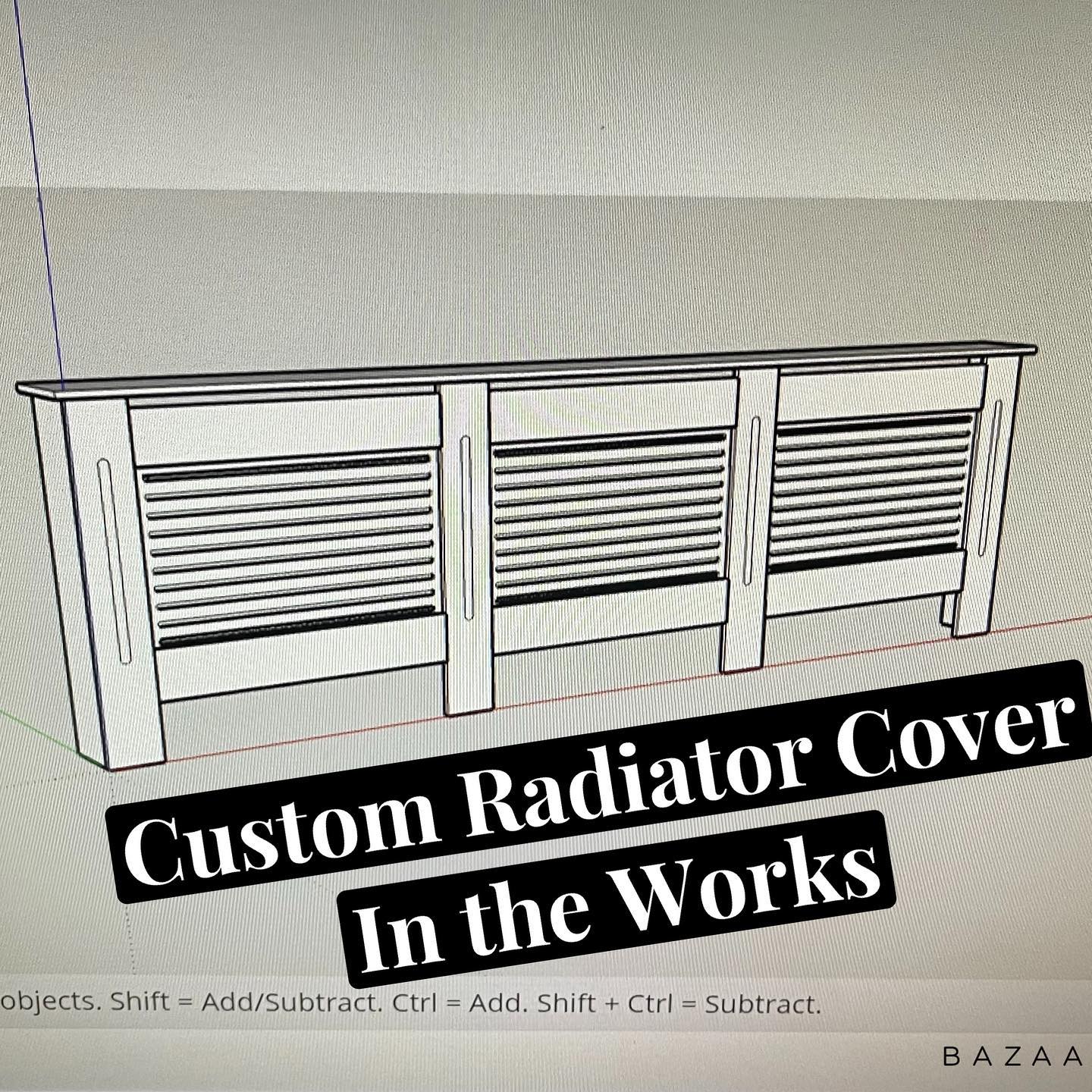 Custom Radiator Cover plans... - Built Custom Woodwork | Facebook