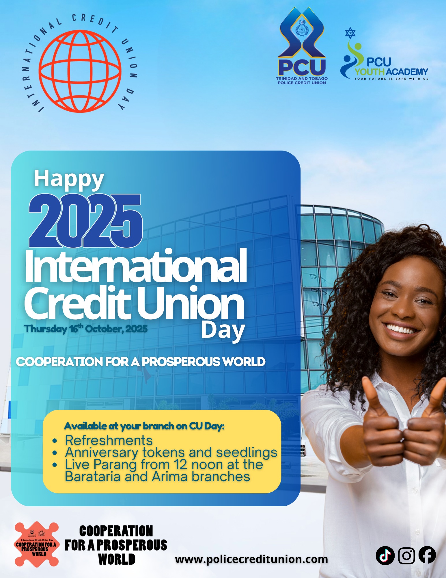 Today marks a... - Trinidad & Tobago Police Credit Union | Facebook
