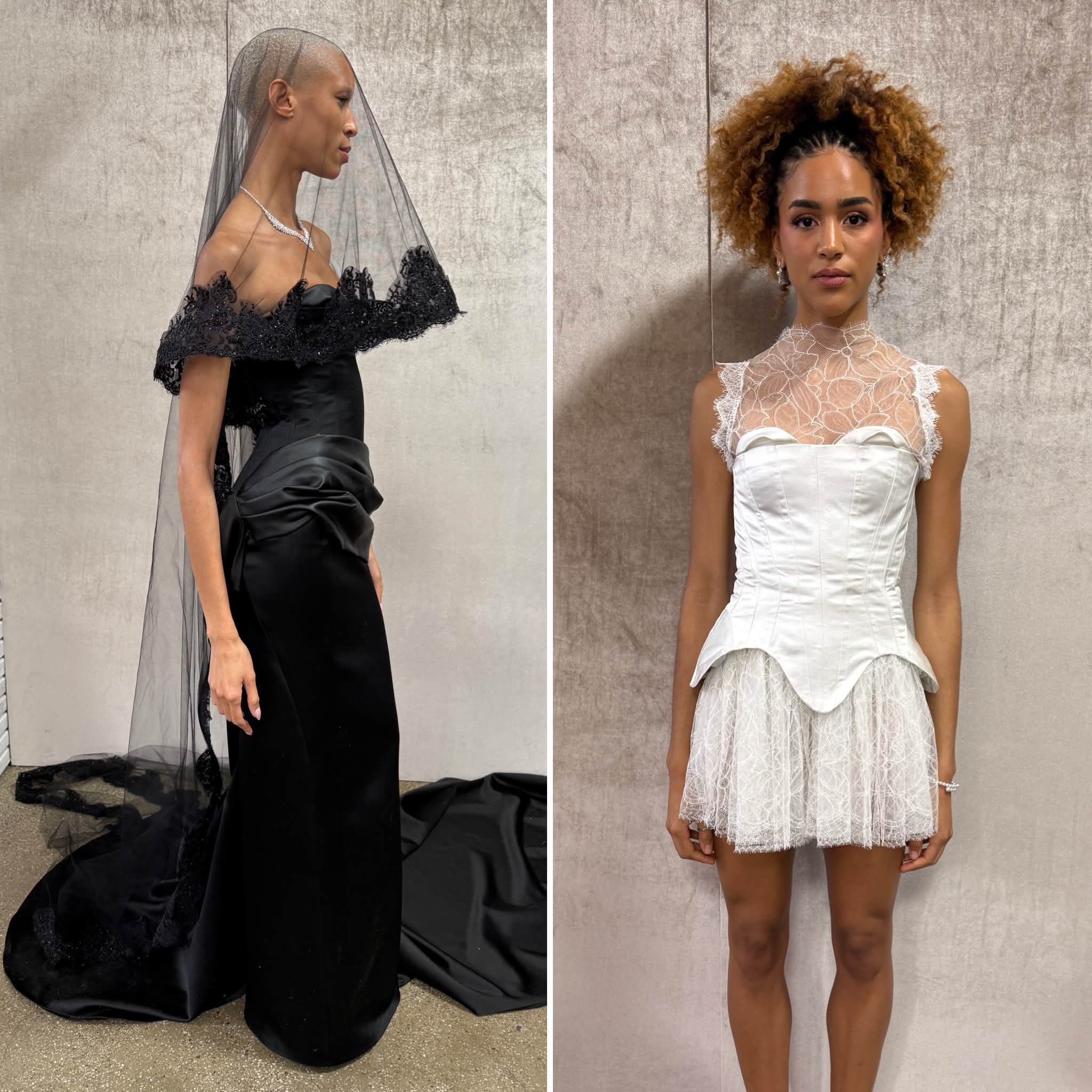Detail Shots 👰🏼‍♀️👰🏽‍♀️💐 Project Runway • Designer's Looks WK 9 Episode