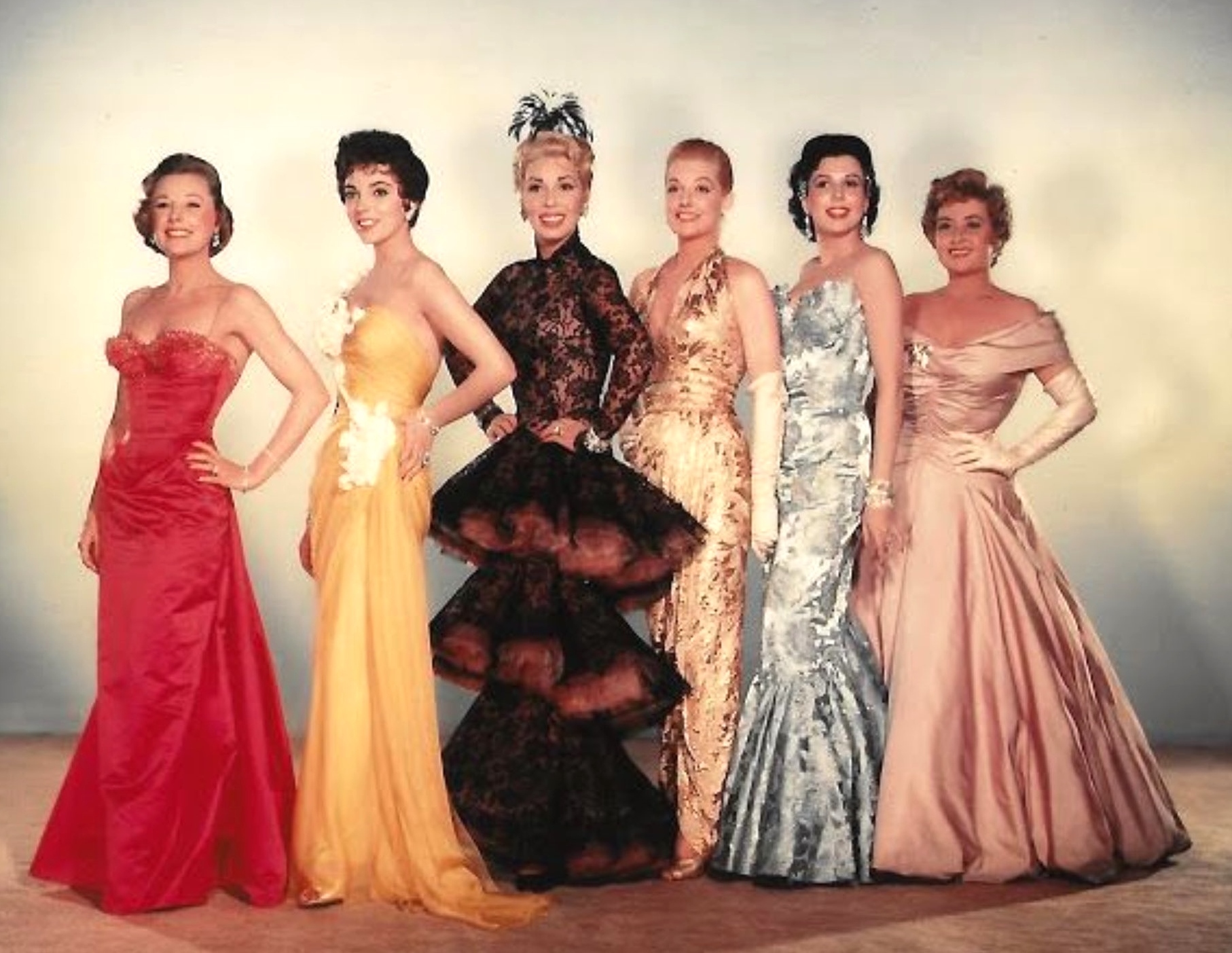 opposite of formal dress Vintage costumes on set 'The Sex' 1956 modern modesty