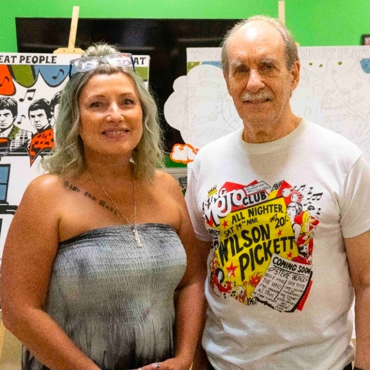 SHEFFIELD'S LEGENDARY KING MOJO TO LIVE ON IN NEW COMMUNITY MURAL