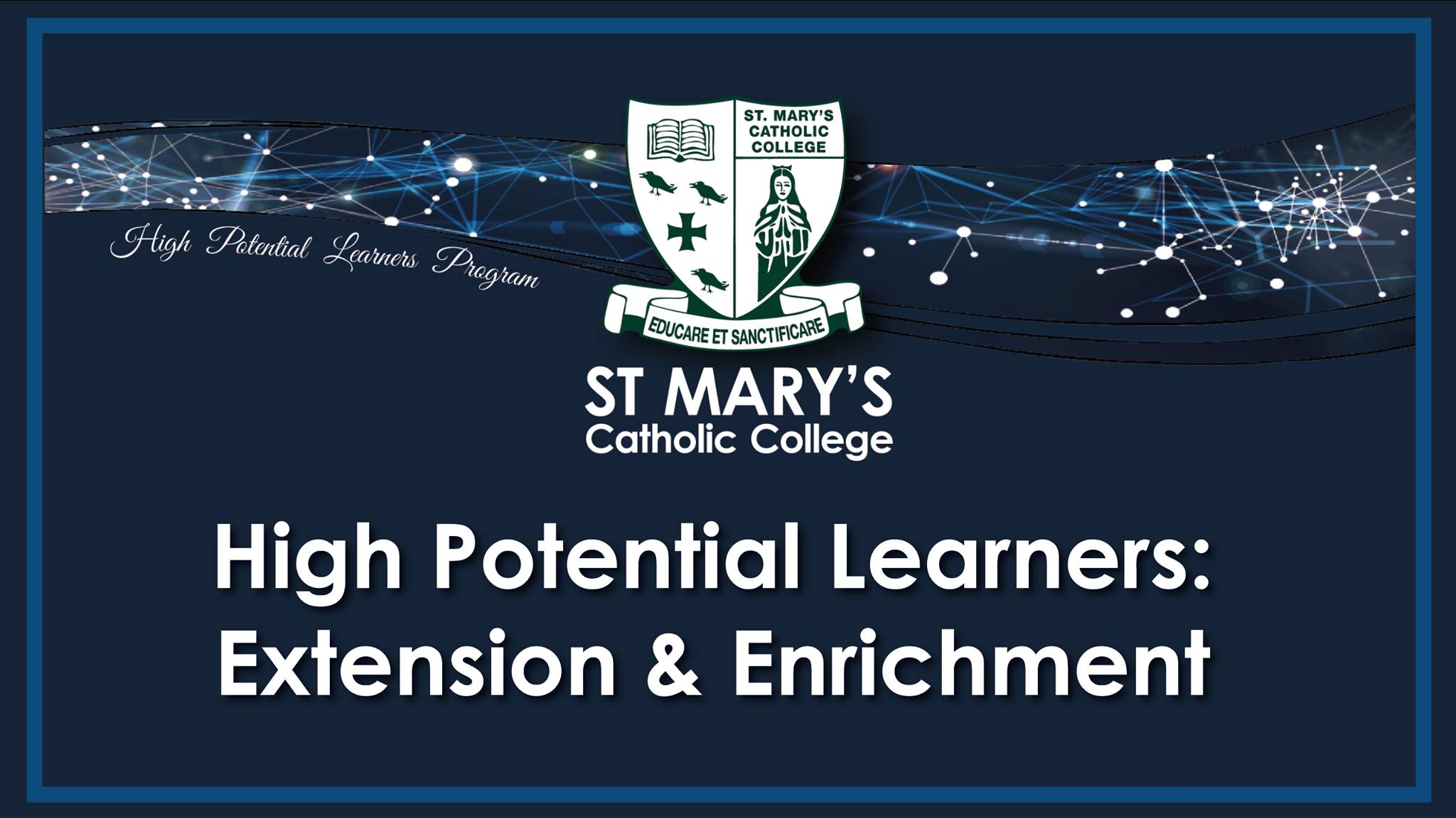 St Mary's Catholic College - St Mary's is excited to announce the ...
