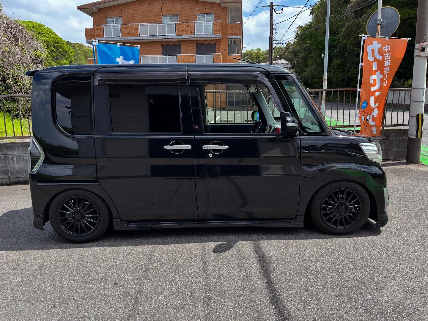 DCARZ - タントカスタム RS-Rの車高調 blackiを装着後の アライメント 