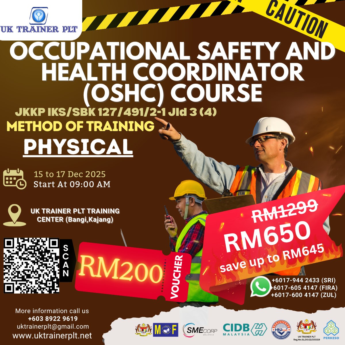 UK - 🔥 Boost Workplace Safety with Our OSHC Course! 🦺⚠️ Ready to level ...