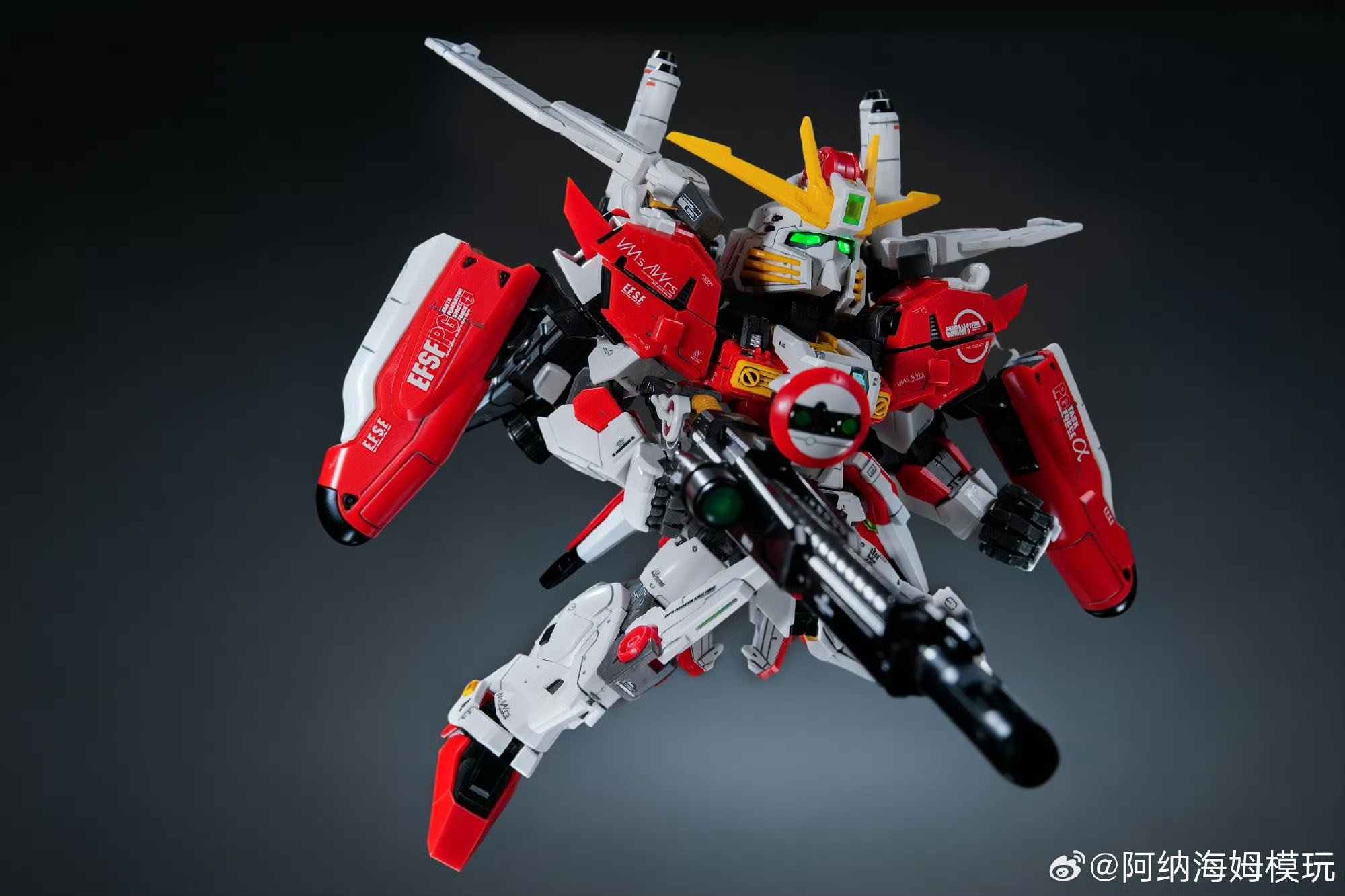 Anaheim Alice-01 海外製プラモ Ex-s mgsd風 UPDATE Anaheim