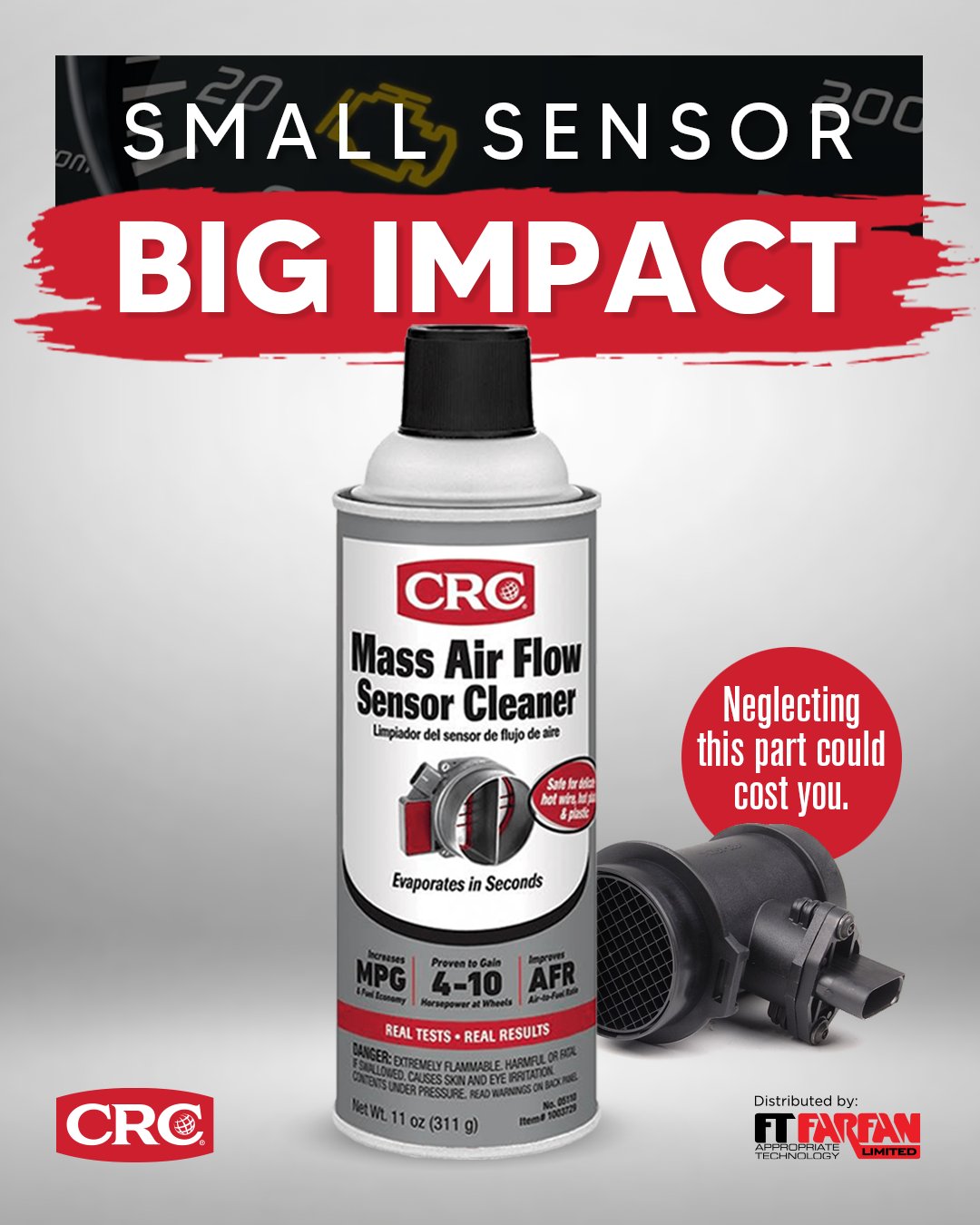 CRC Mass Air Flow & Throttle Body Single-Use Cleaner Netherlands