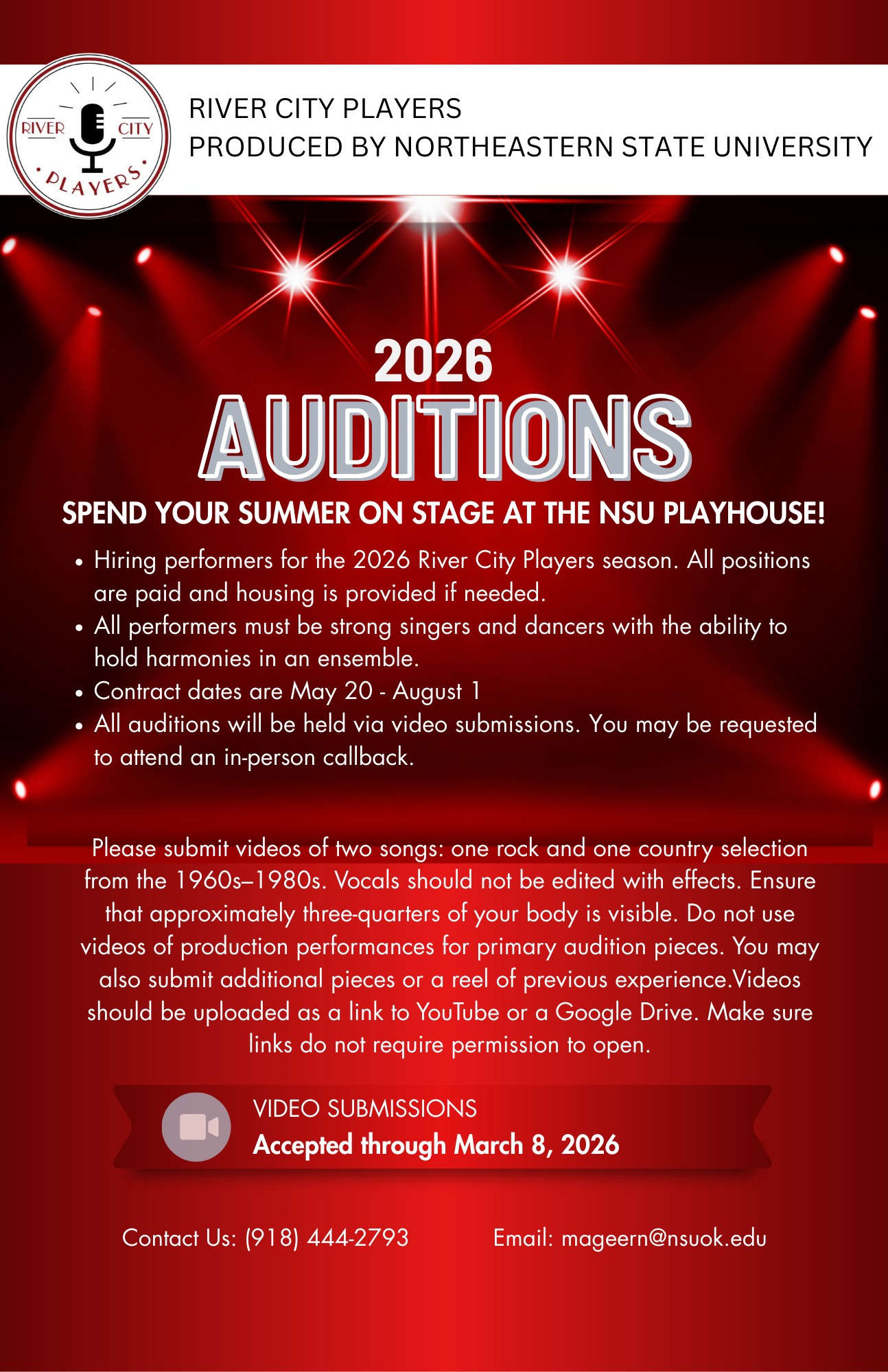 The Official - We are excited to announce our 2026 AUDITIONS! This ...