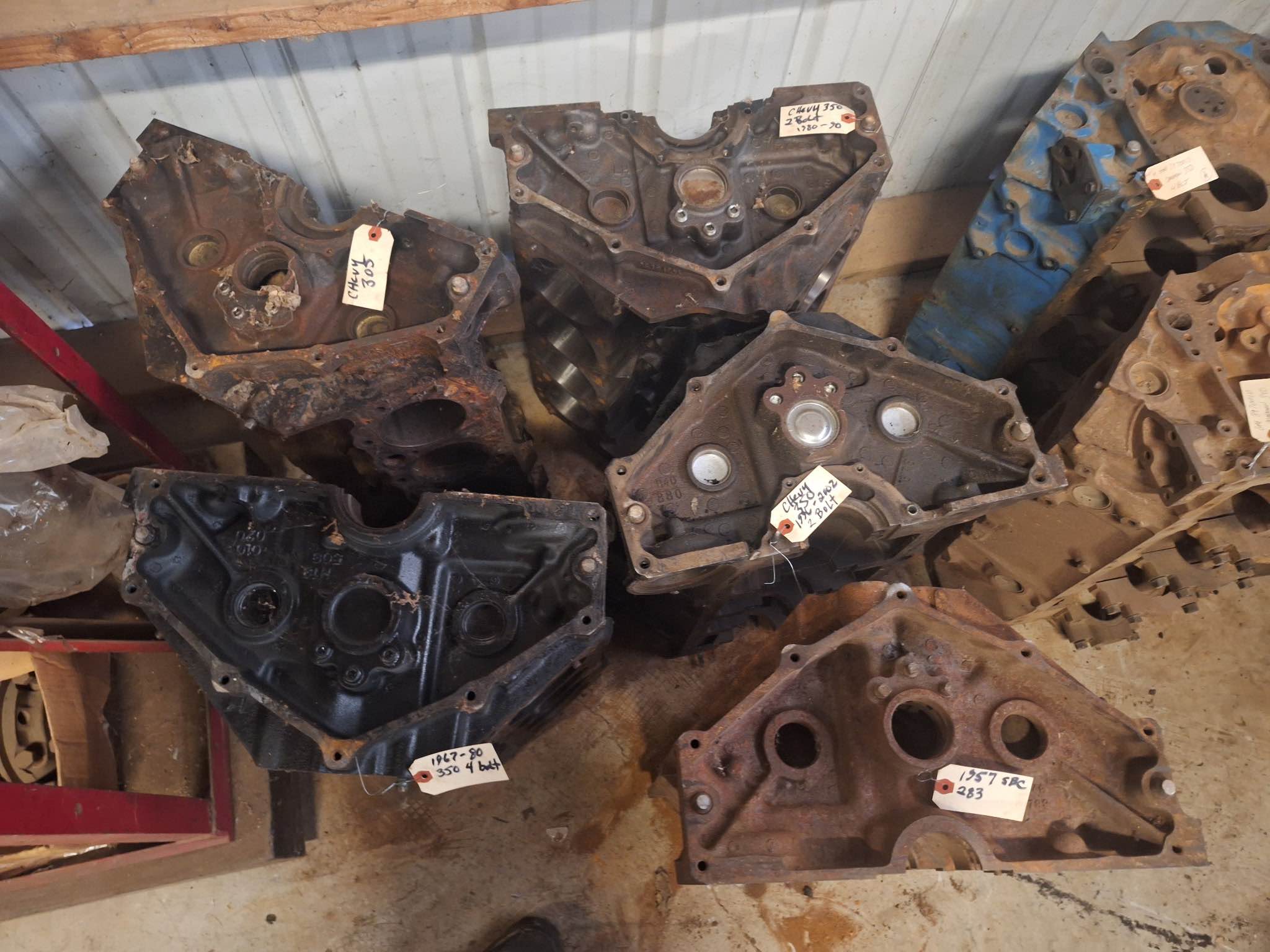 SBC Blocks w/ No Main Caps - Car Engines & Engine Parts - Vacaville ...