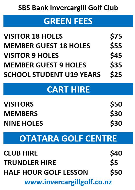 SBS Bank Invercargill Golf Club | Invercargill