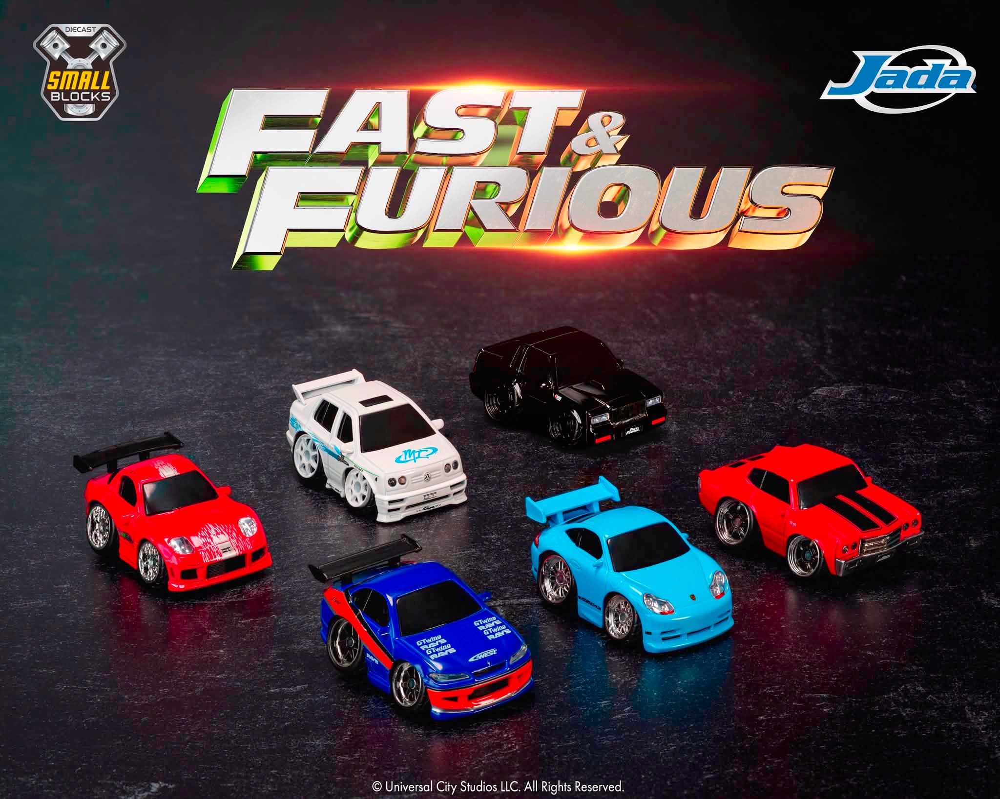 Wave 2 of our Fast & Furious 1:43 Small Blocks is finally here. We
